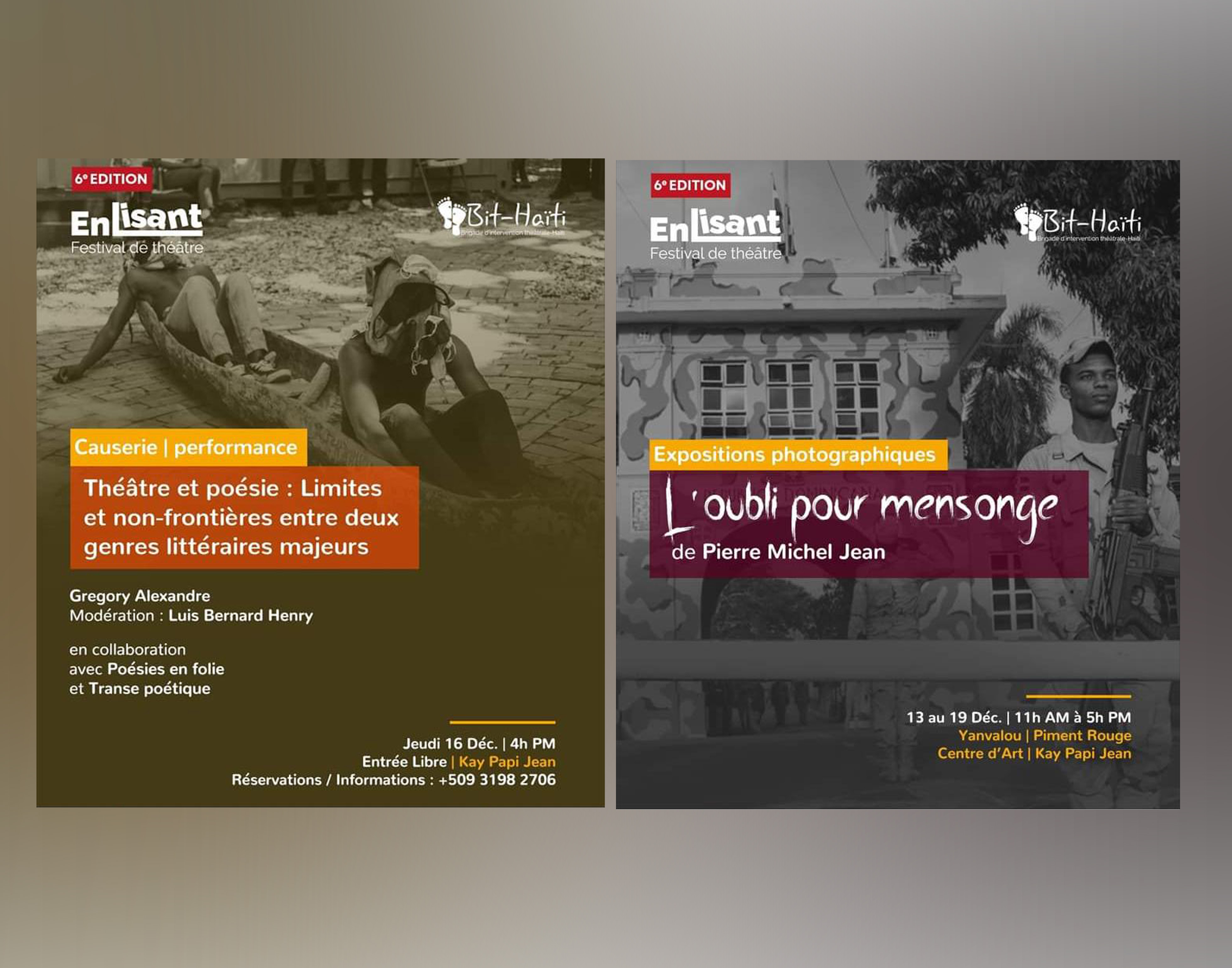 La 6e édition du festival de théâtre En lisant officiellement lancée