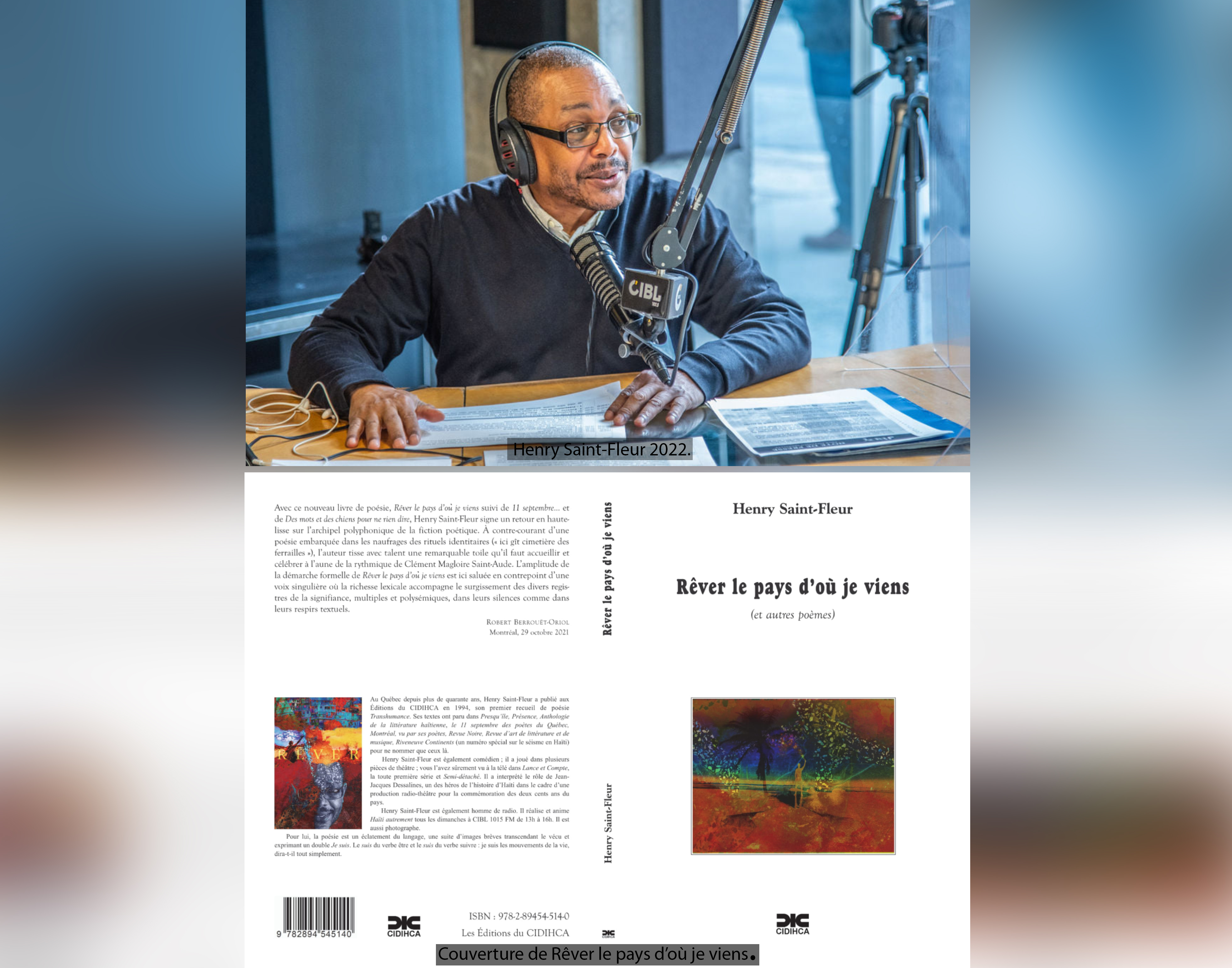 « Rêver le pays d’où je viens » : entrevue exclusive avec le poète Henry Saint-Fleur