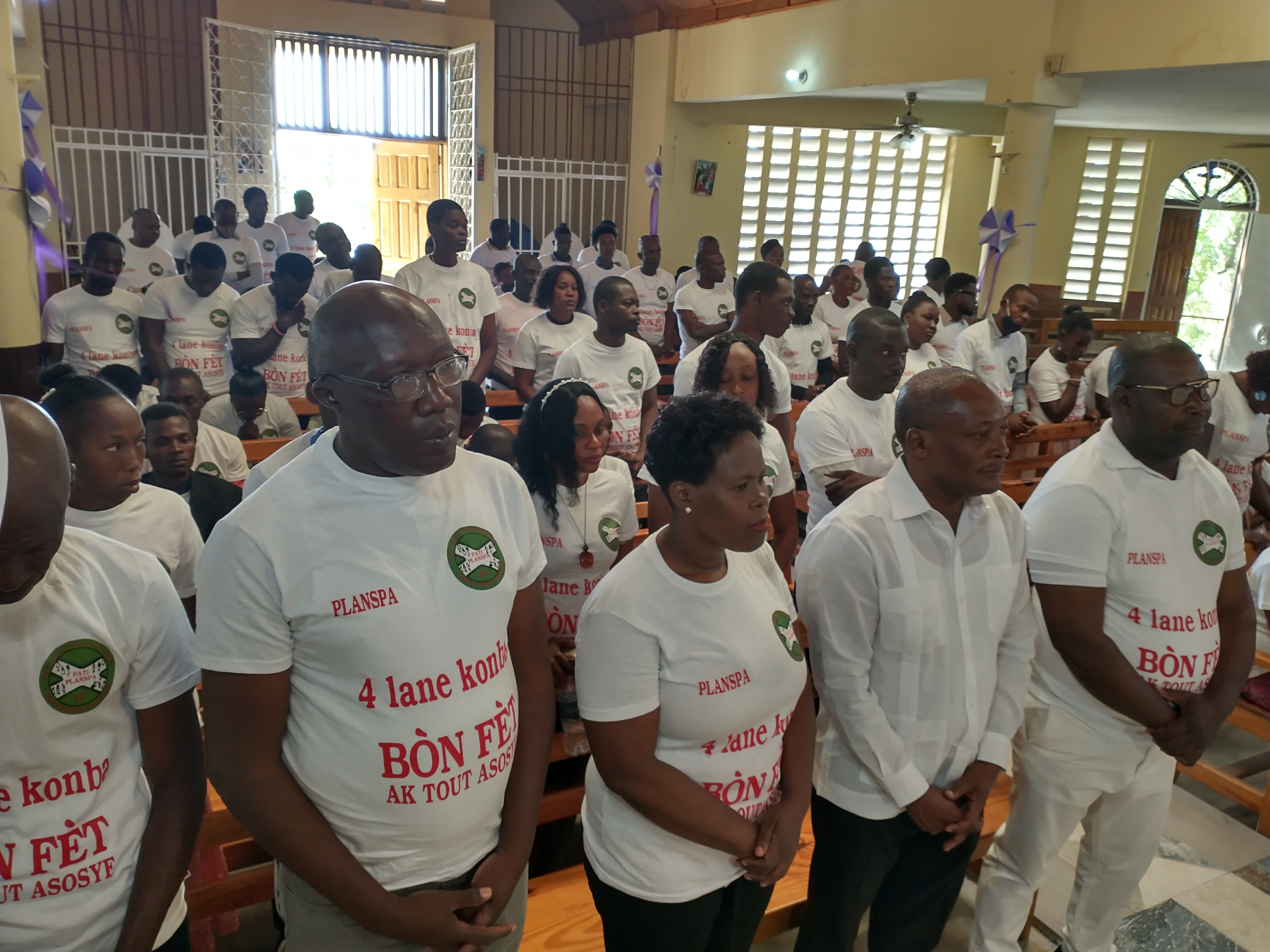 Cap-Haïtien: la coordination départementale Nord de PLANSPA   a marqué les 4 ans d'existence du parti