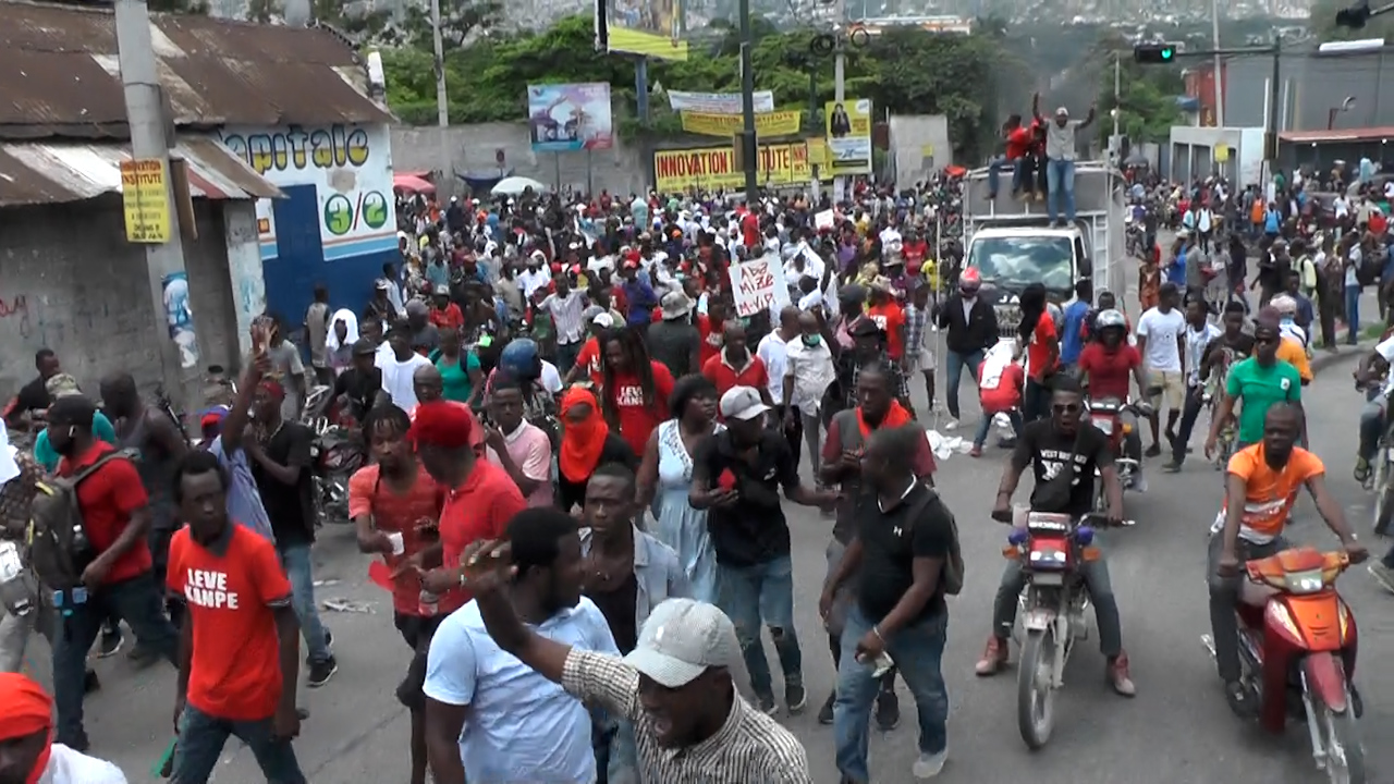 Haïti: la population a gagné les rues pour dénoncer les mauvaises conditions de vie