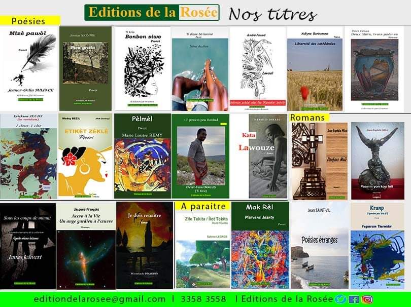 Les Éditions de la Rosée célèbrent son cinquième anniversaire