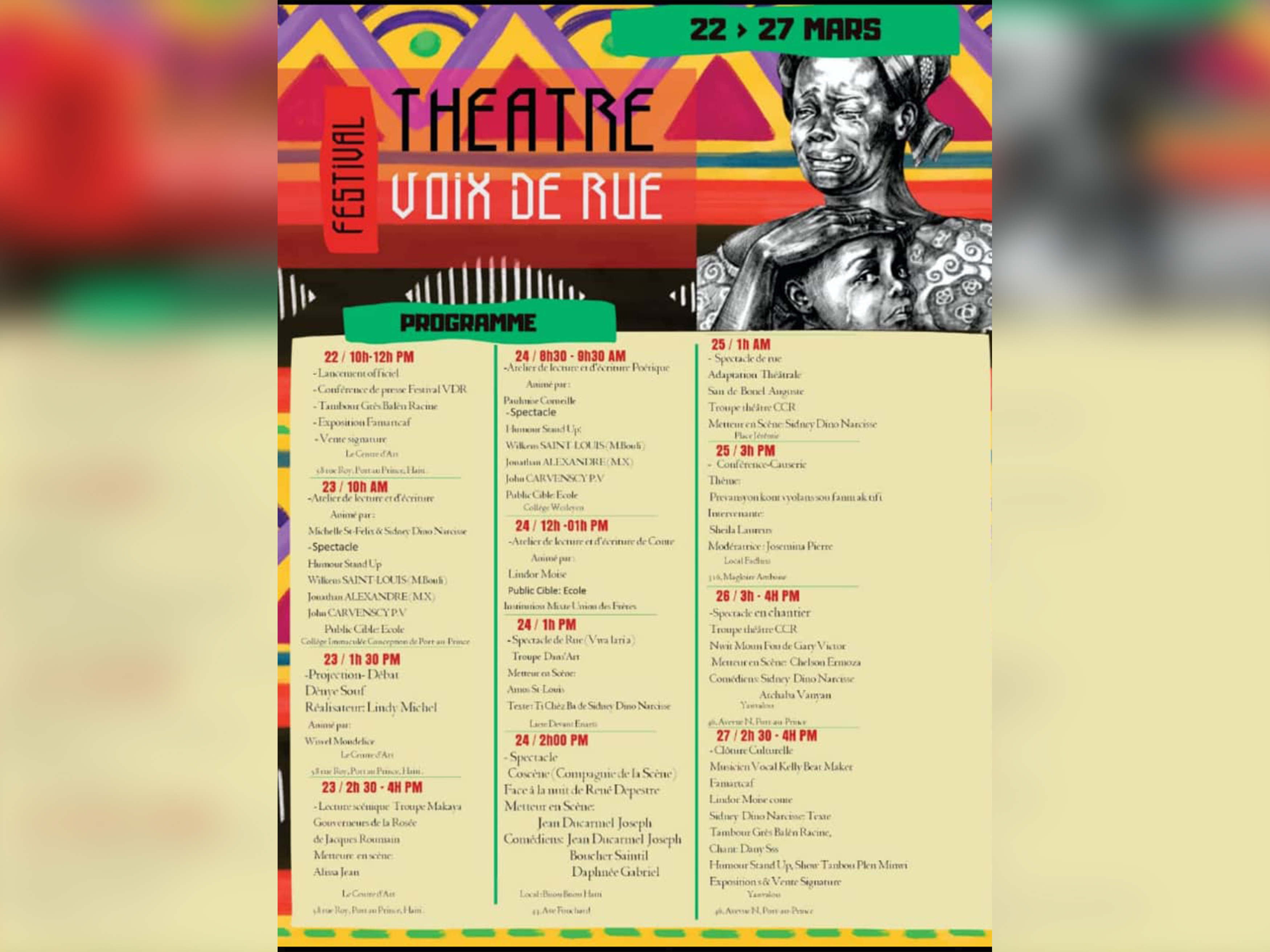 Du théâtre pour contredire la violence