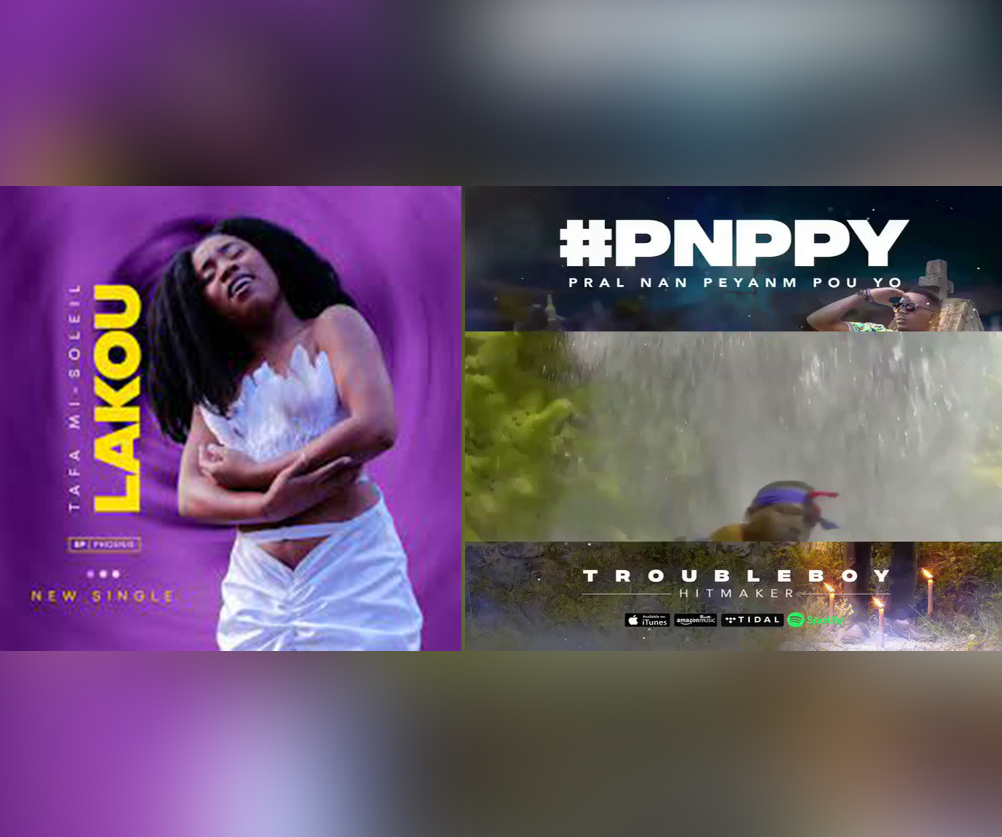 Identité et culture dans « Lakou » de Tafa et « M pral nan peyi m pou yo » (Trouble boy)
