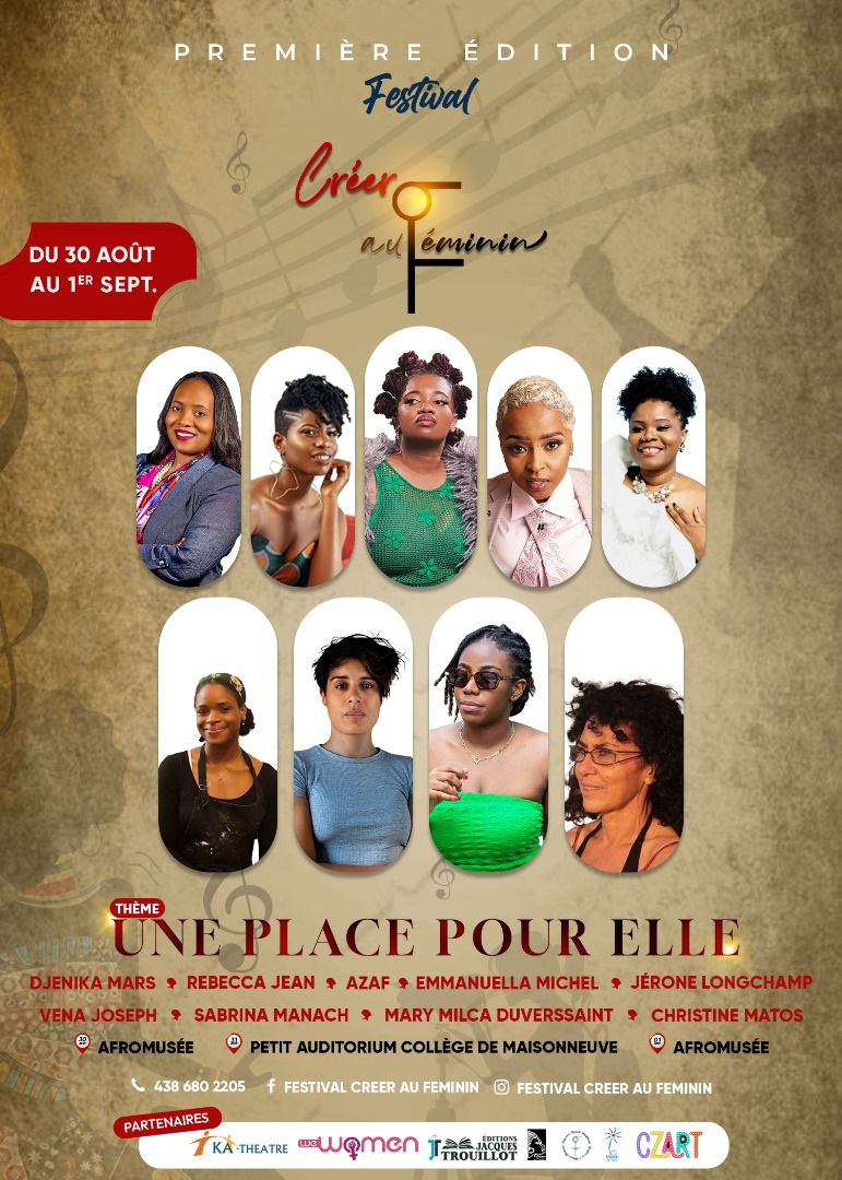 l’Association  Femme Phare lance la première édition du festival « Créer au féminin»