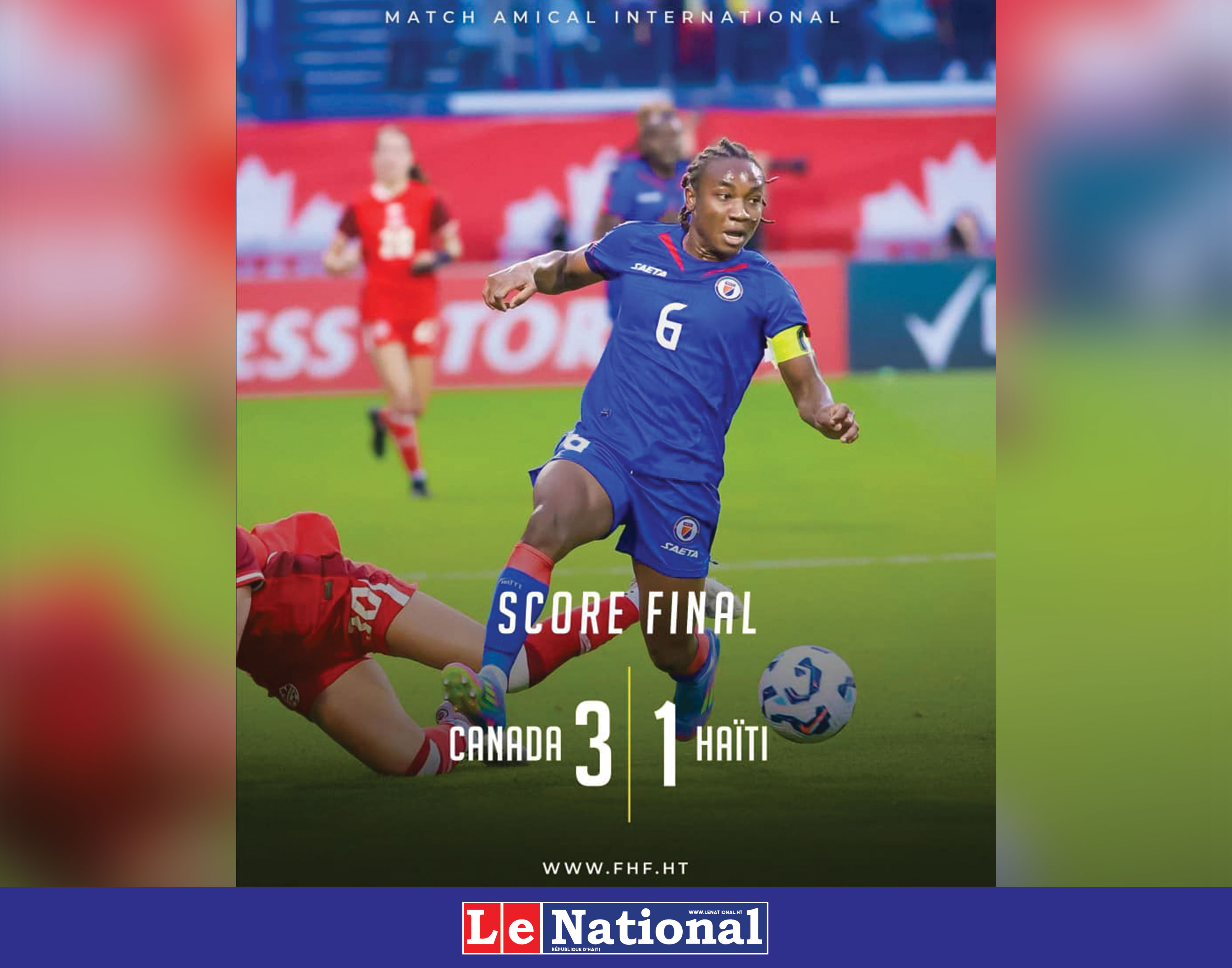 Les Grenadières s’inclinent de nouveau face au Canada