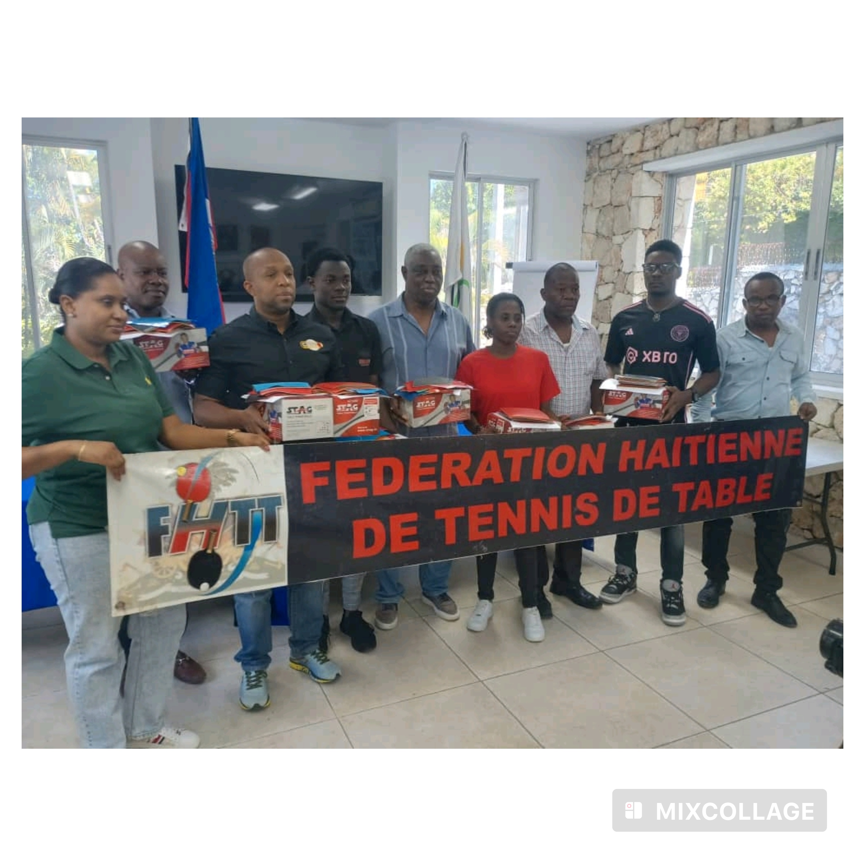 La Fondation ITTF soutient le tennis de table haïtien !
