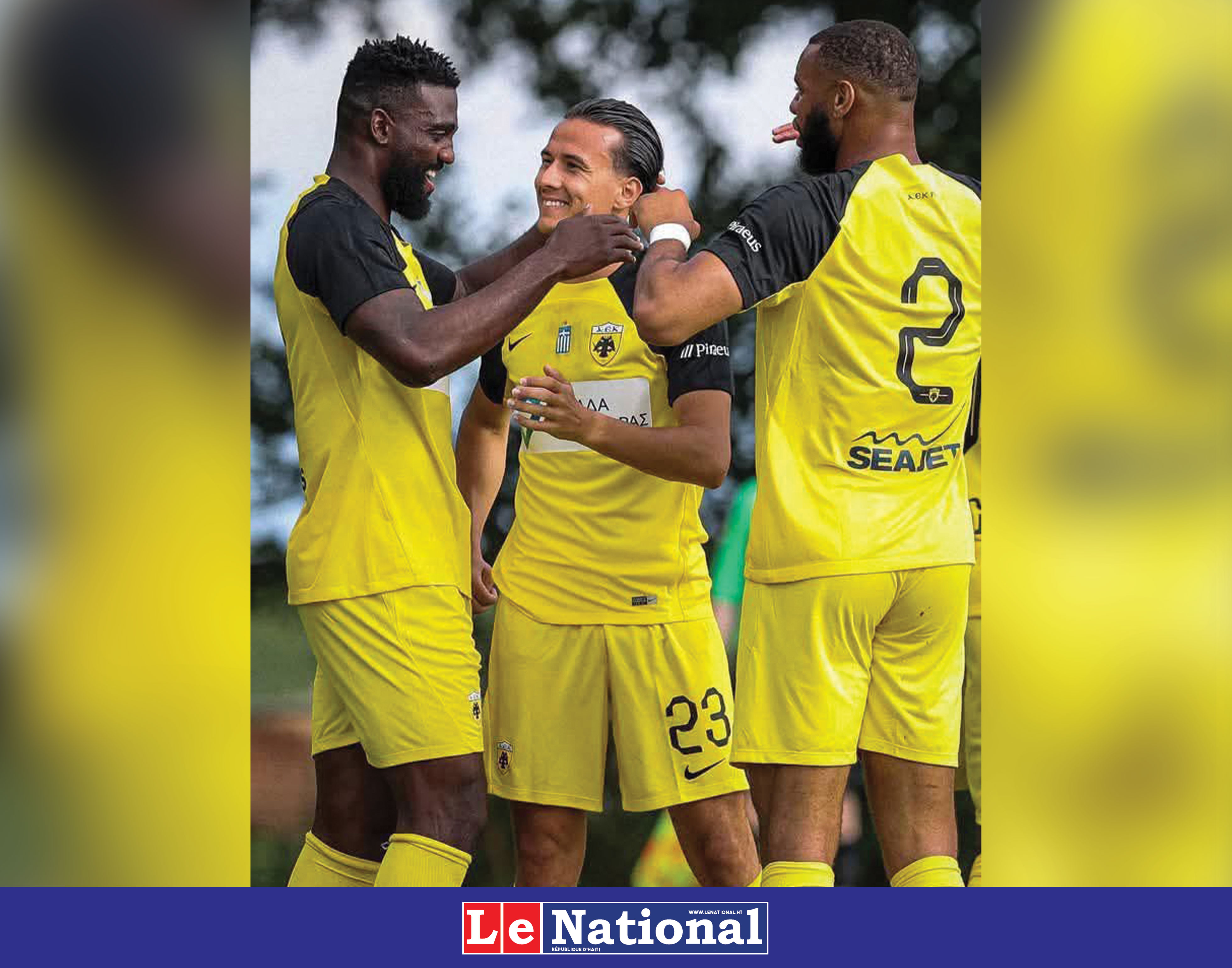 L’AEK Athènes de Frantzdy Pierrot en UEFA Conference League !