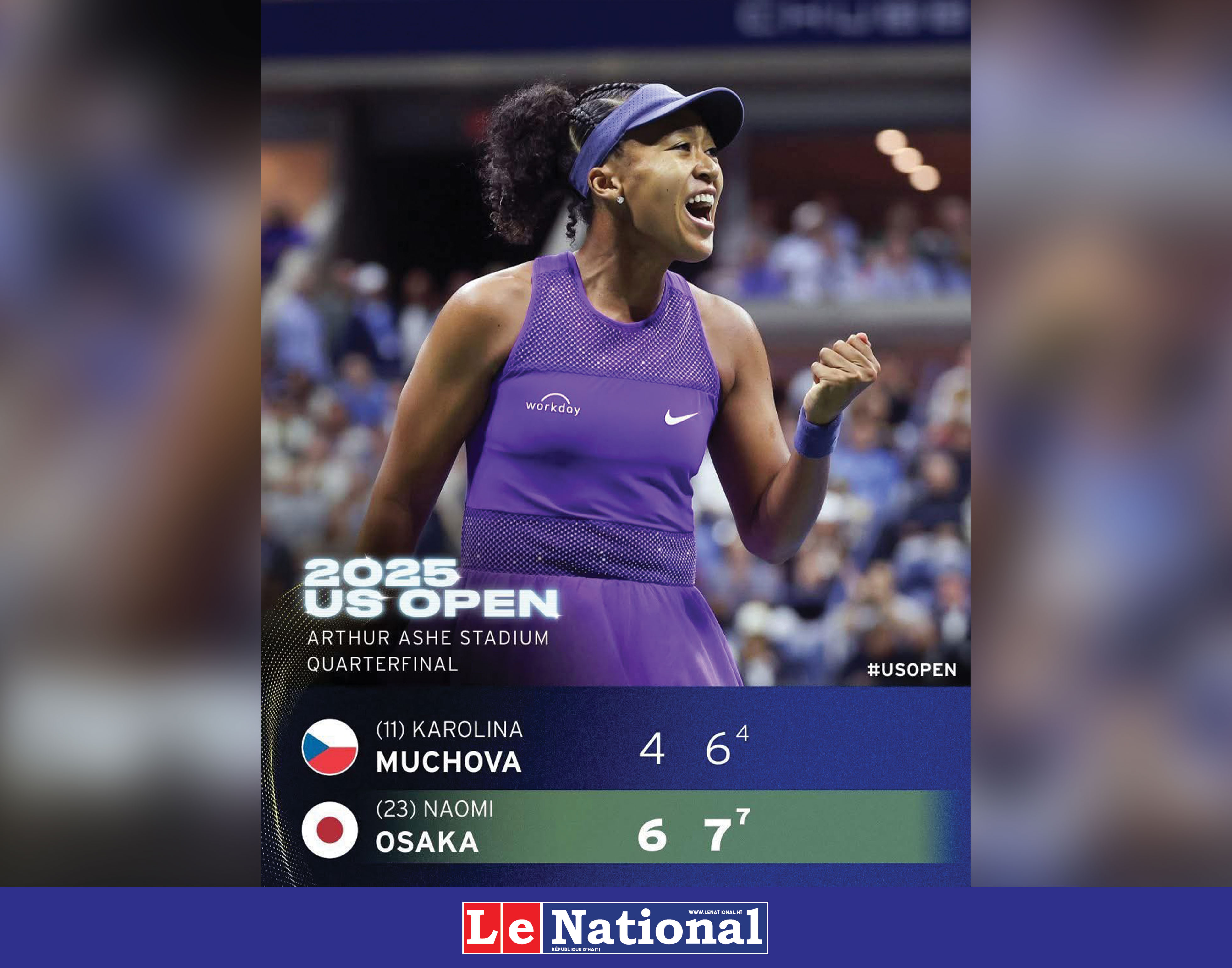 Osaka retrouve la lumière, Pegula, Sabalenka et Anisimova complètent le carré d'as !