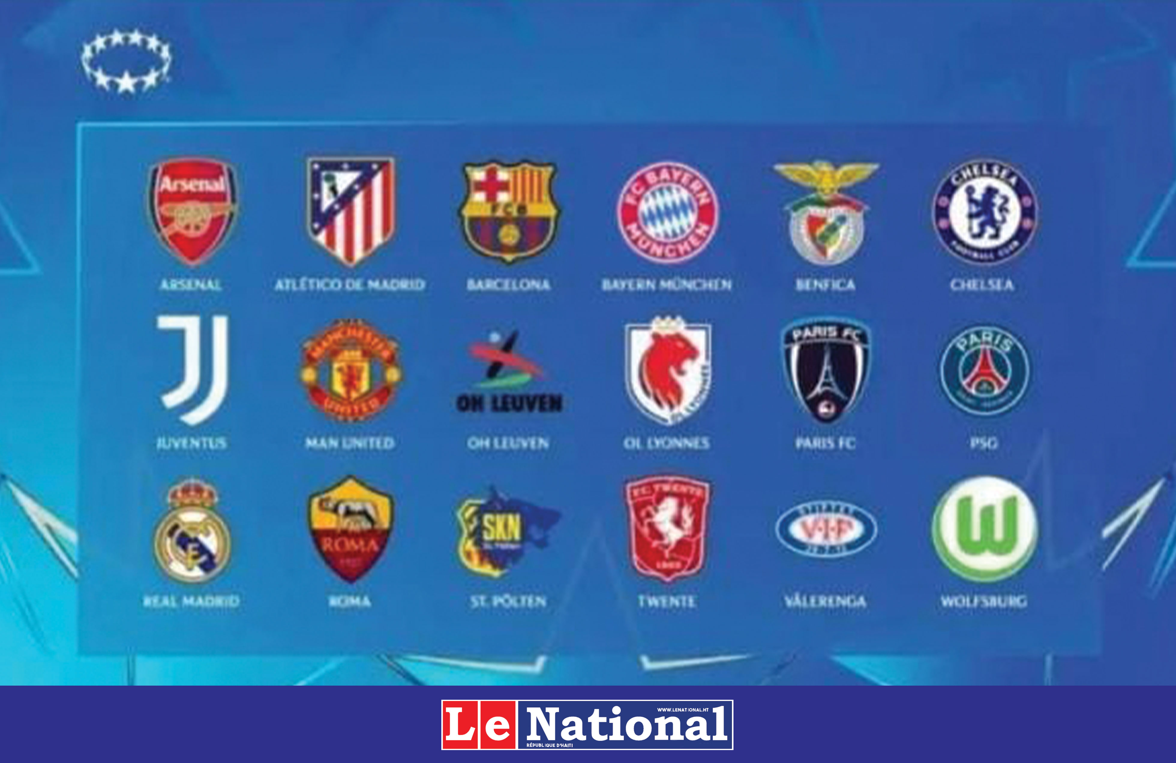 UEFA / Une Ligue des champions féminine à 18 équipes !