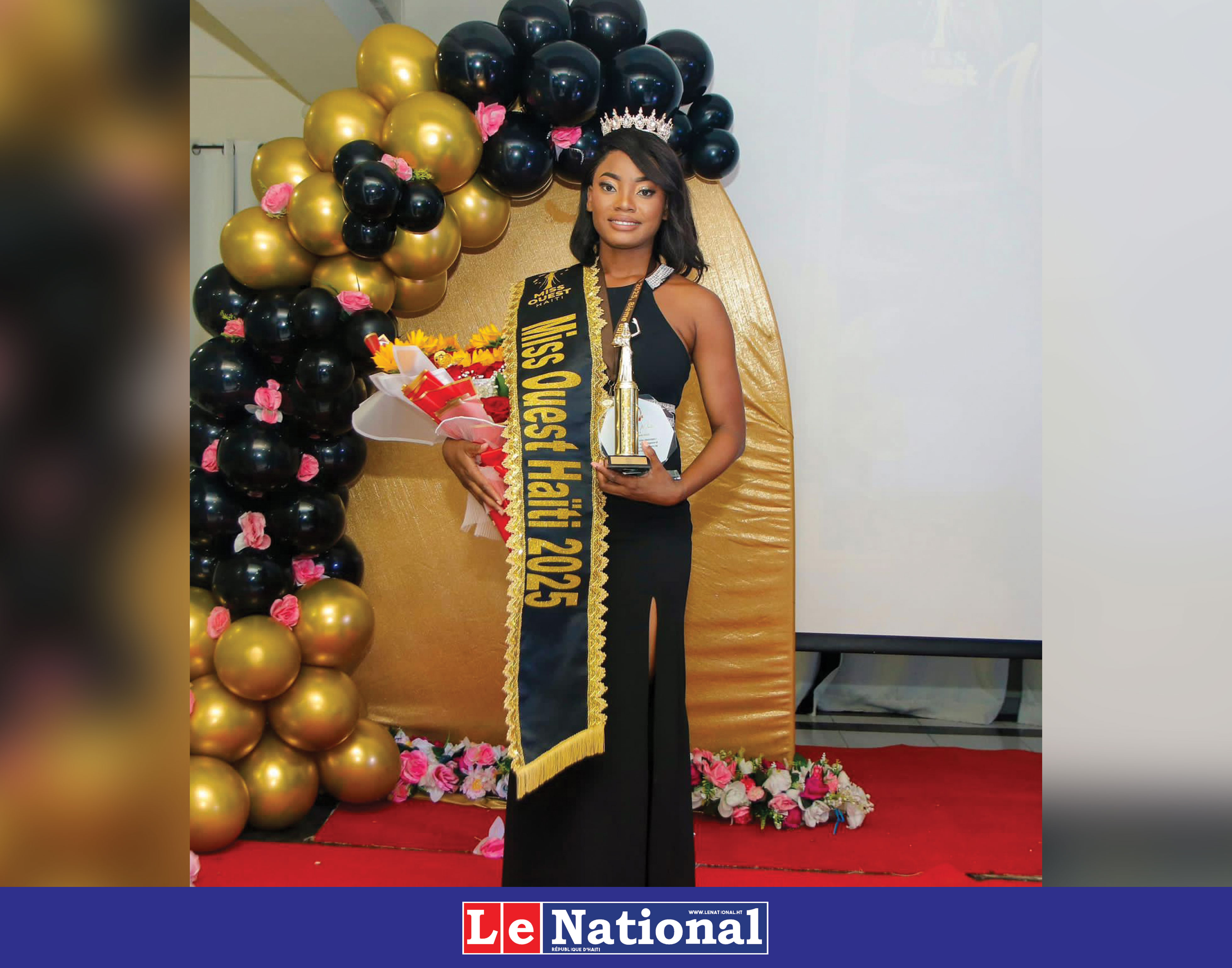 Anaïca Fleurissaint conquiert les cimes de Miss Ouest 2025