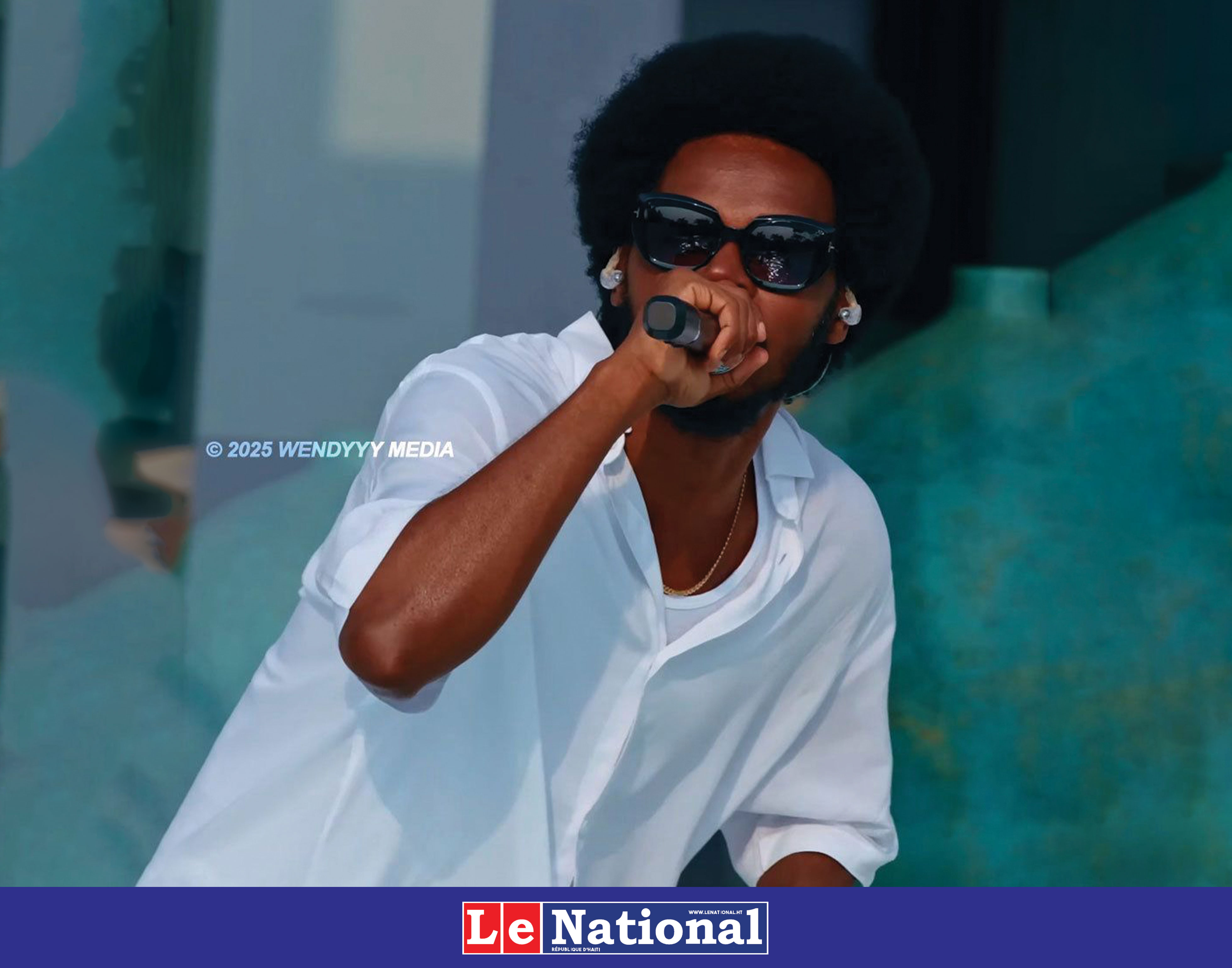 Wendyyy marque l’histoire en devenant le premier rappeur haïtien à sortir un album live