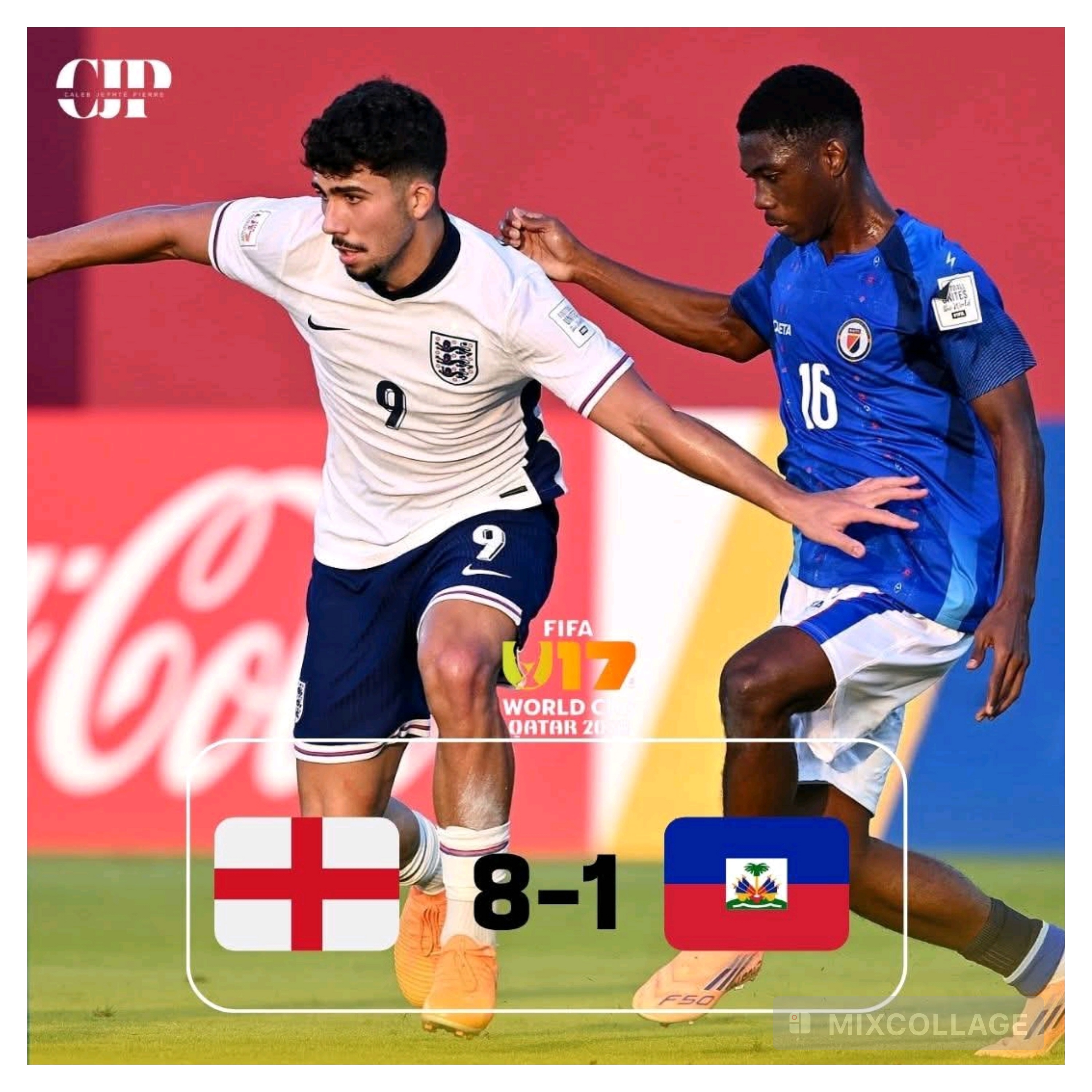 Mondial U17 : L’Angleterre inflige une lourde défaite à Haïti