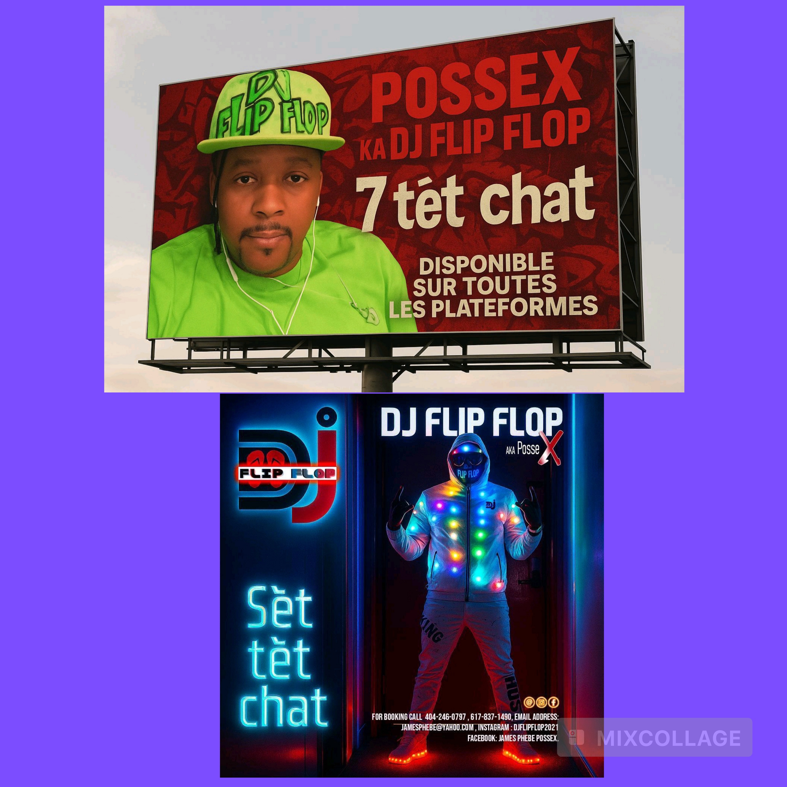 «7 tèt chat»: premye albòm DJ Flip Flop aka PosseX rive sou mache a