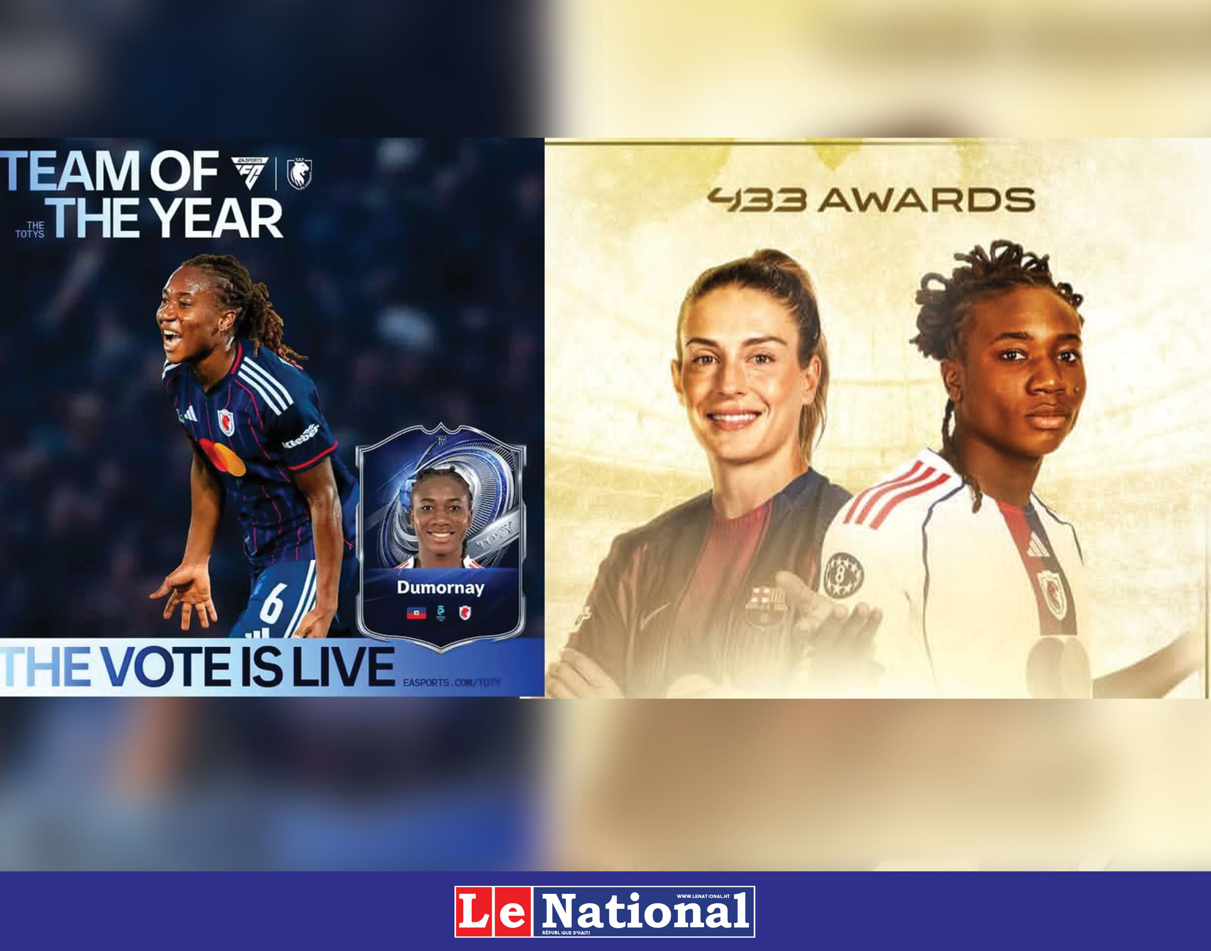 Corventina finaliste des « 433 Awards » et nominée par EA Sports !