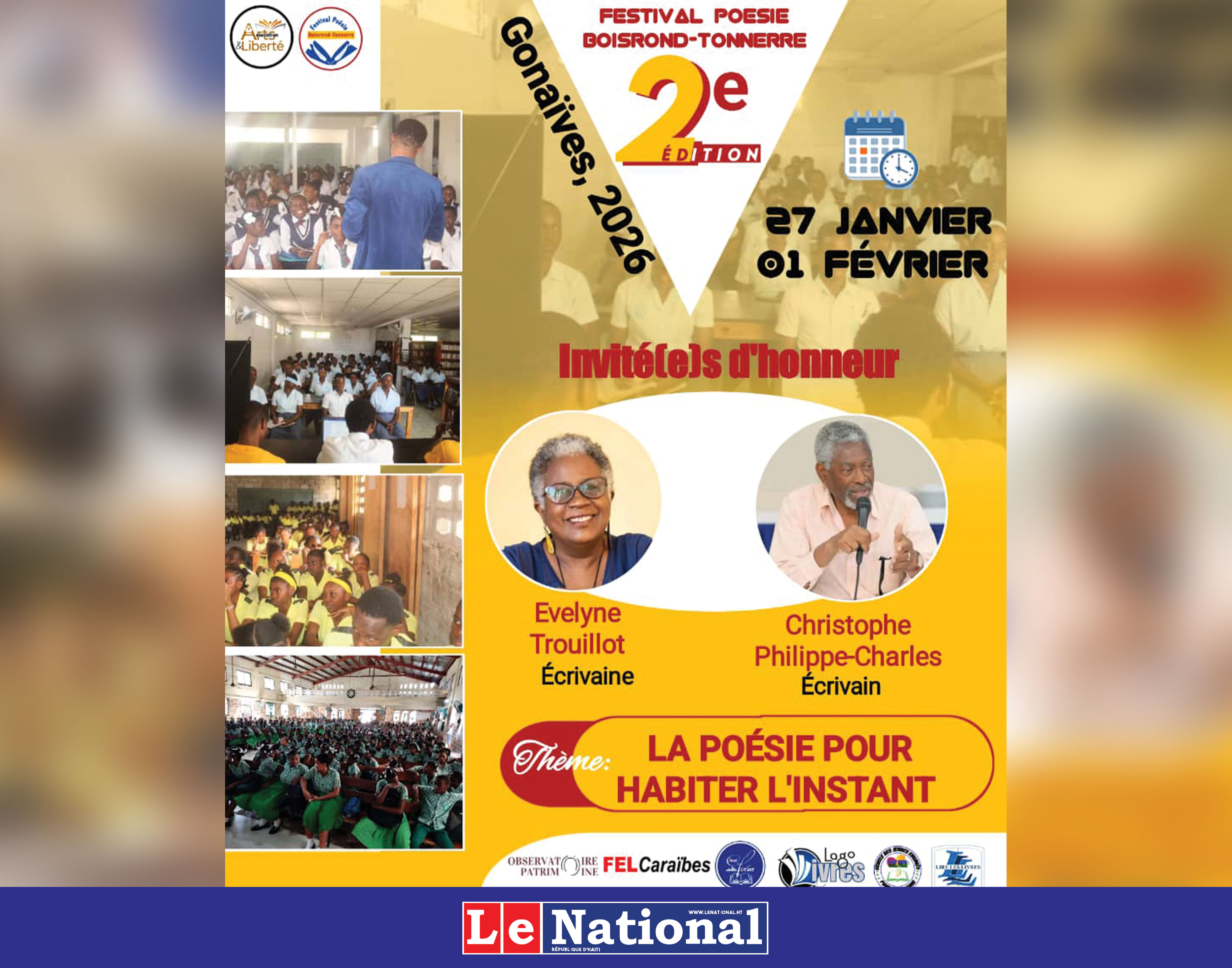 Lancement de la 2e édition  du festival BOISROND -TONNERRE | 27 janvier – 1er février 2026