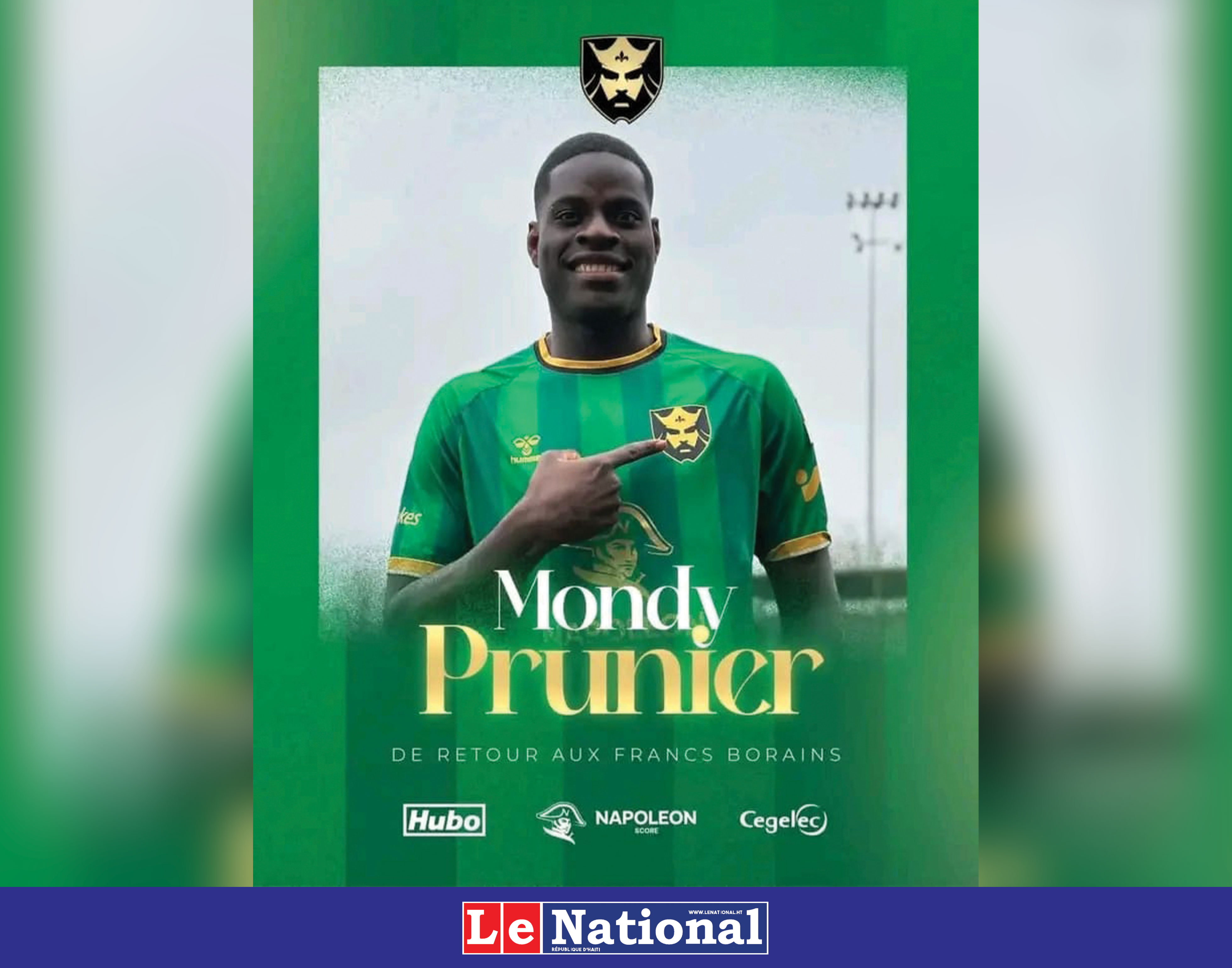 Mondy Prunier fait son retour au Royal Francs Borains