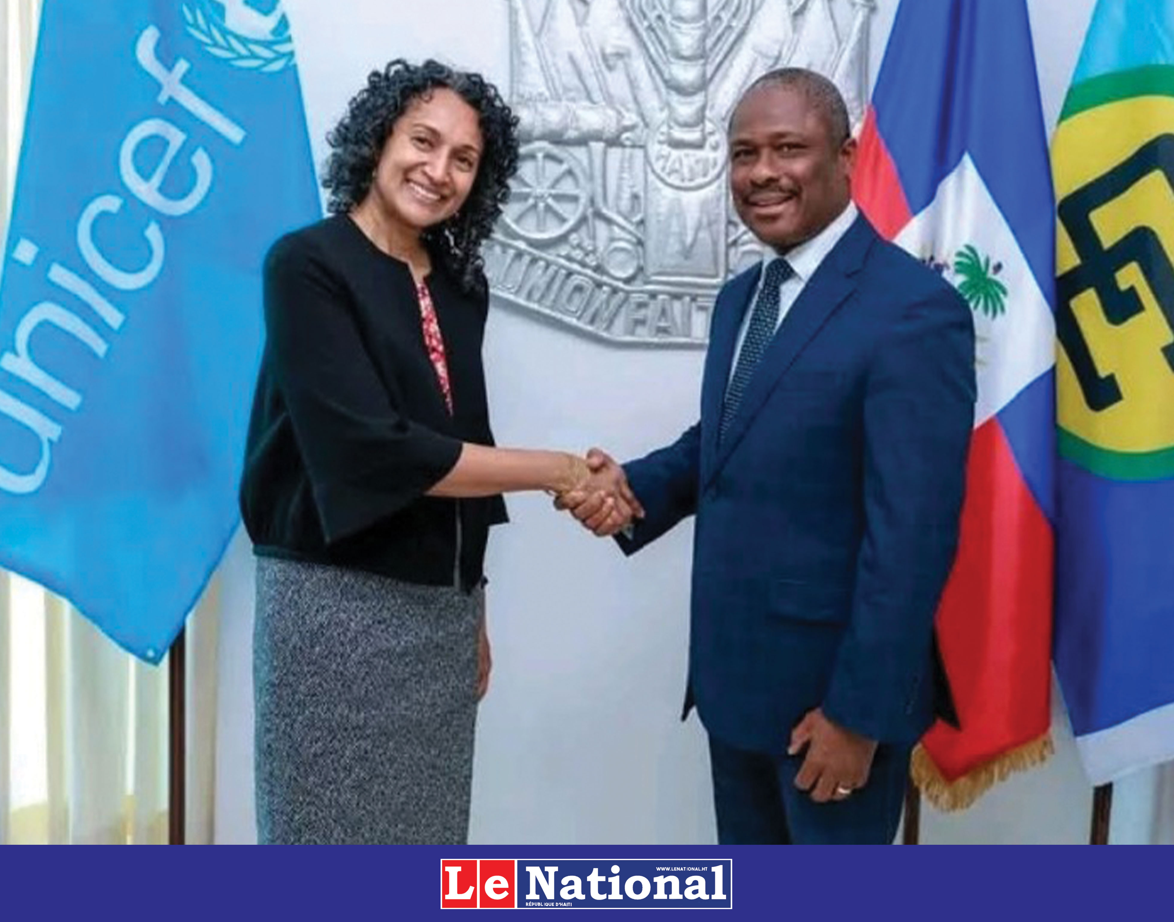 MAEC : Renforcement du partenariat entre l’État haïtien et l’UNICEF au service de la protection et du développement de l’enfance