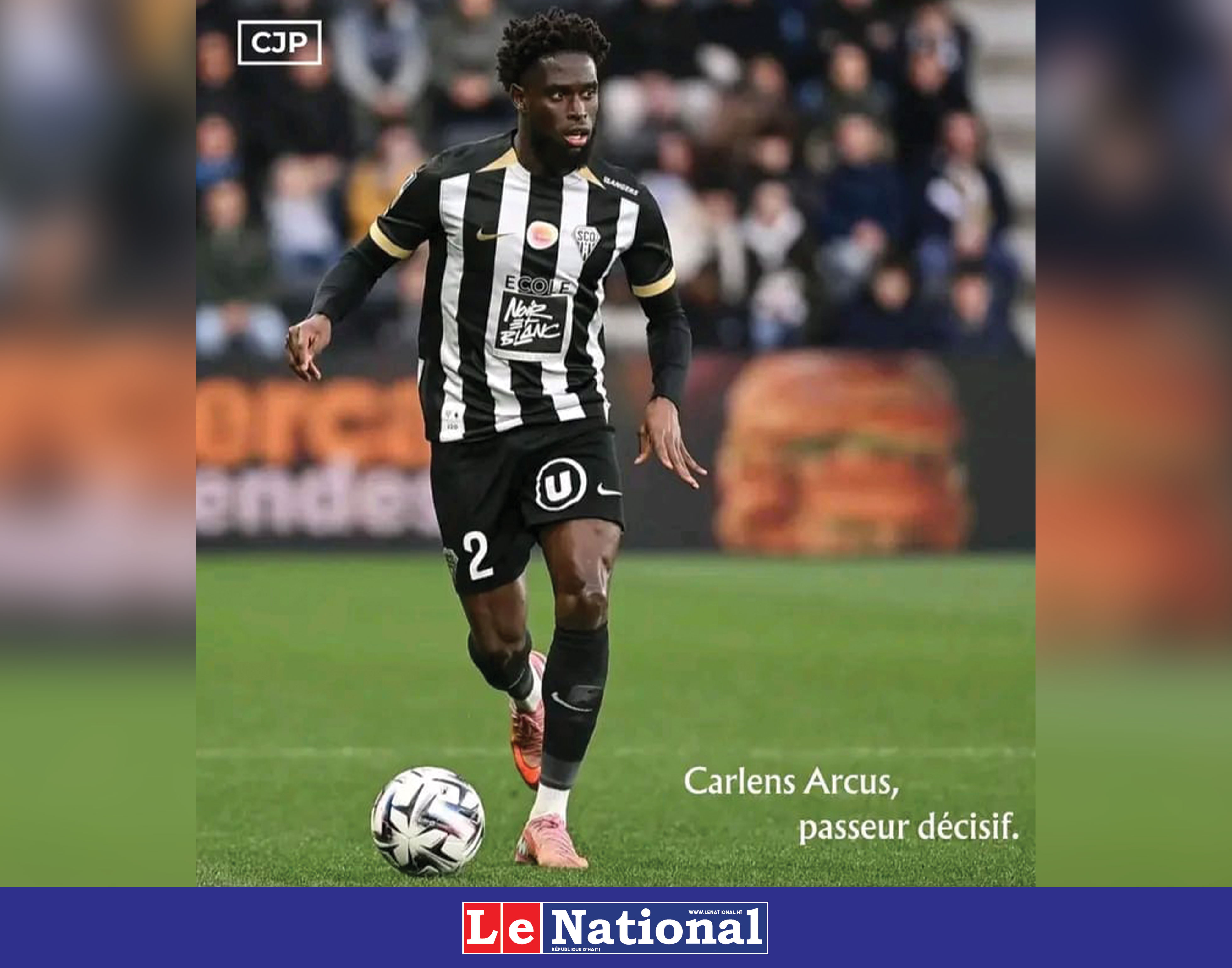 Carlens Arcus offre la passe décisive et figure dans l'équipe type de la semaine !