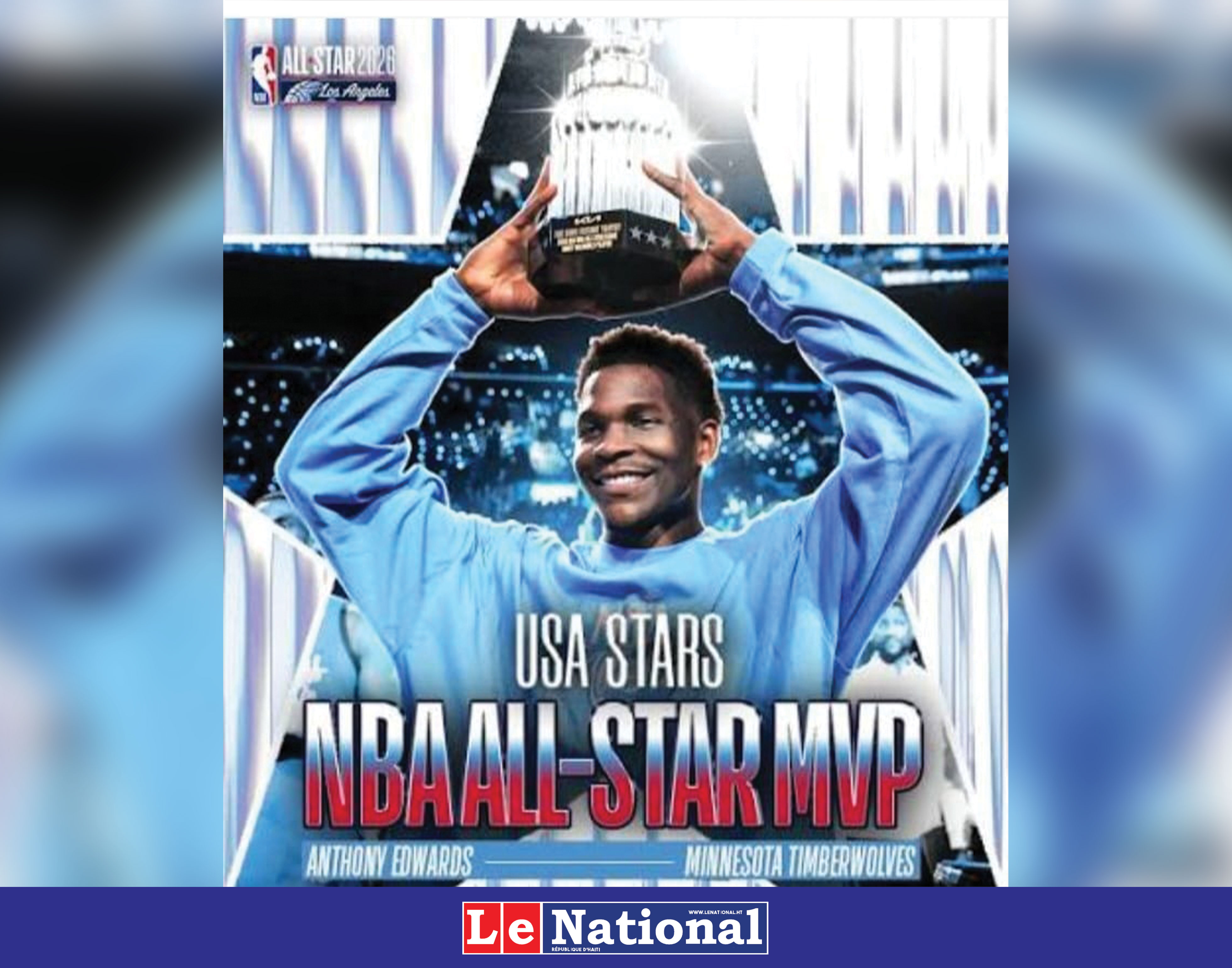 Anthony Edwards sacré MVP, Wembanyama électrise la soirée et Lillard entre dans l’histoire