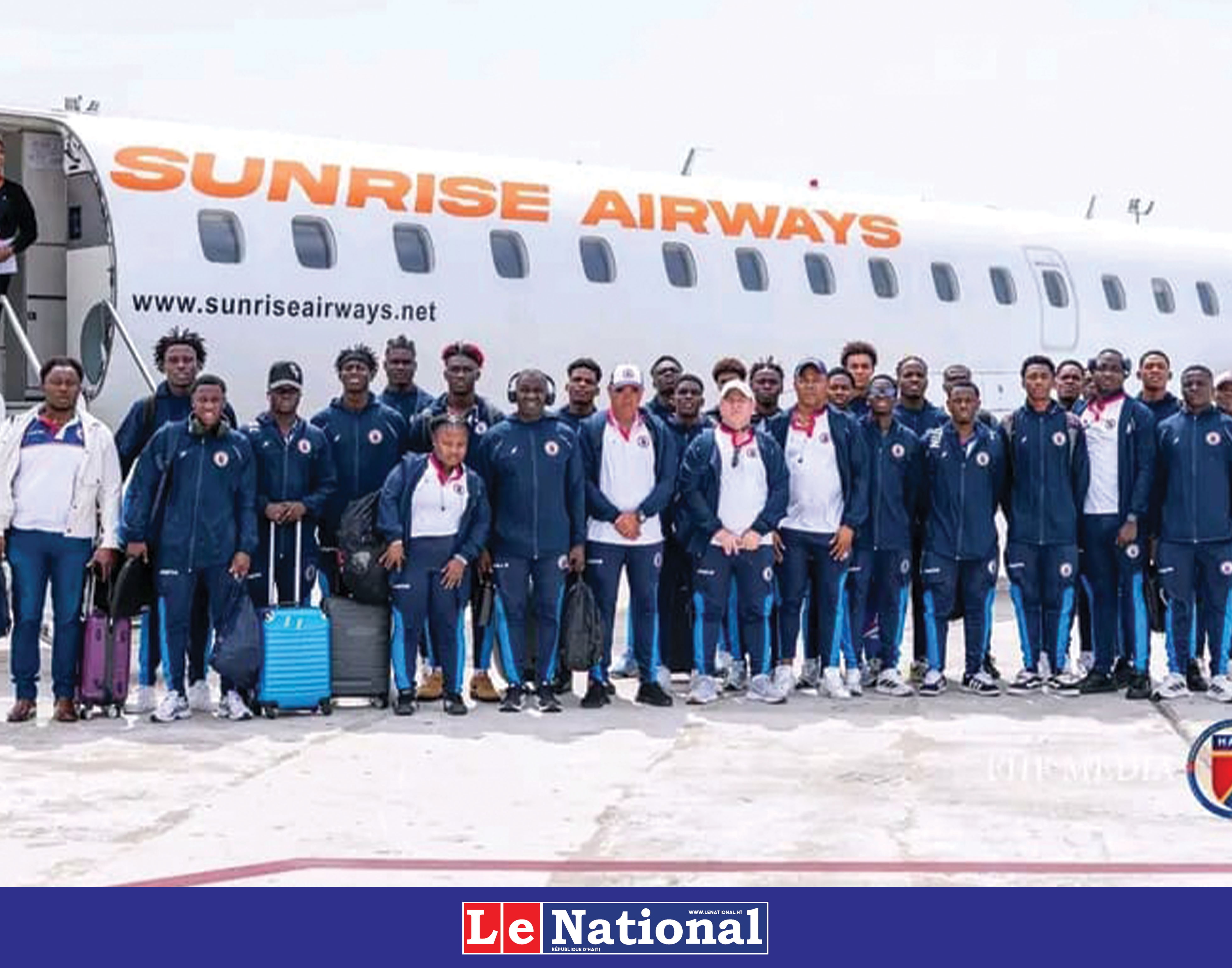 Trois joueurs haïtiens U-17 à Curaçao avec l'équipe nationale U-20 d'Haïti