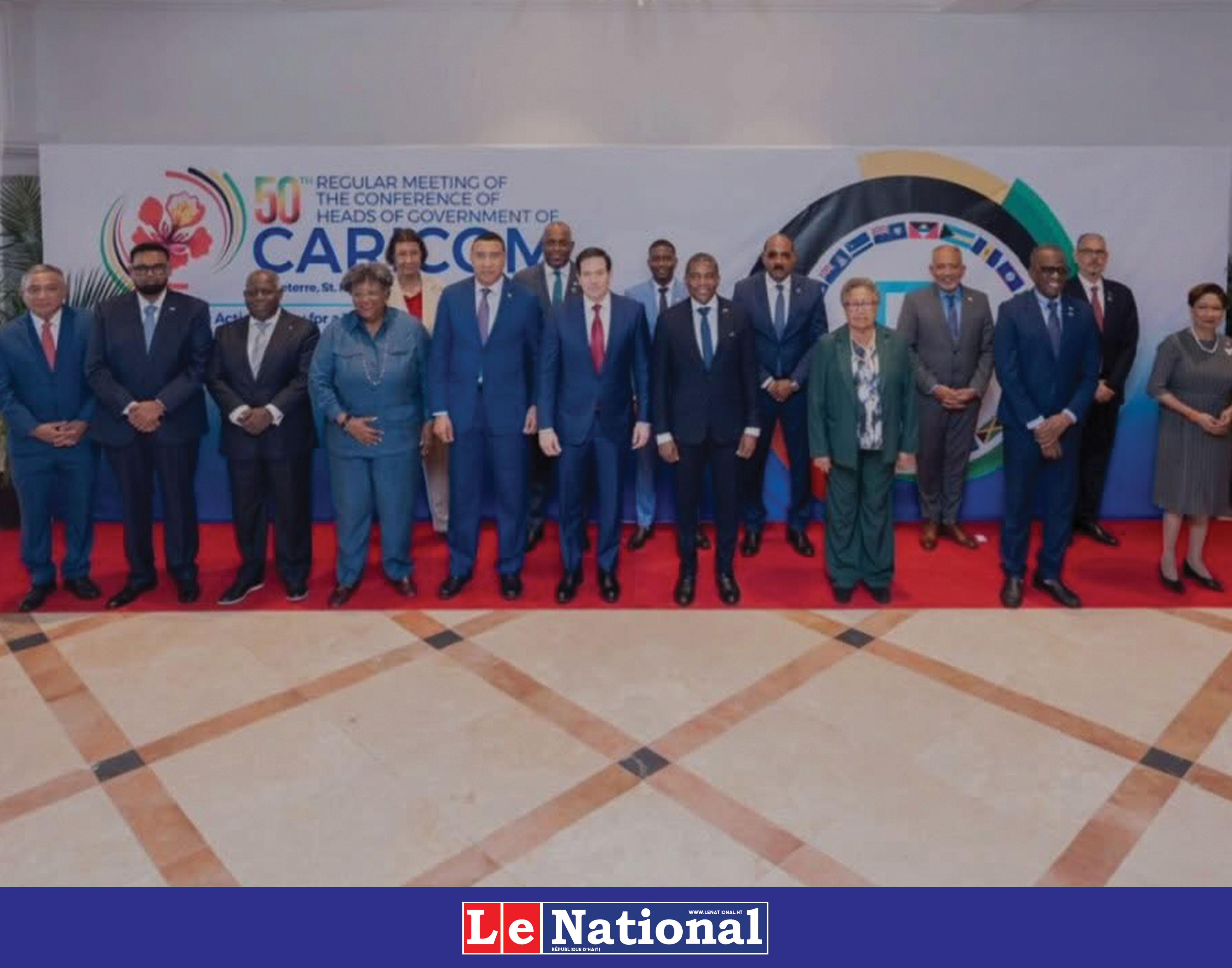 Sécurité, force anti-gang et processus électoral : Haïti au cœur de la 50ᵉ réunion de la CARICOM