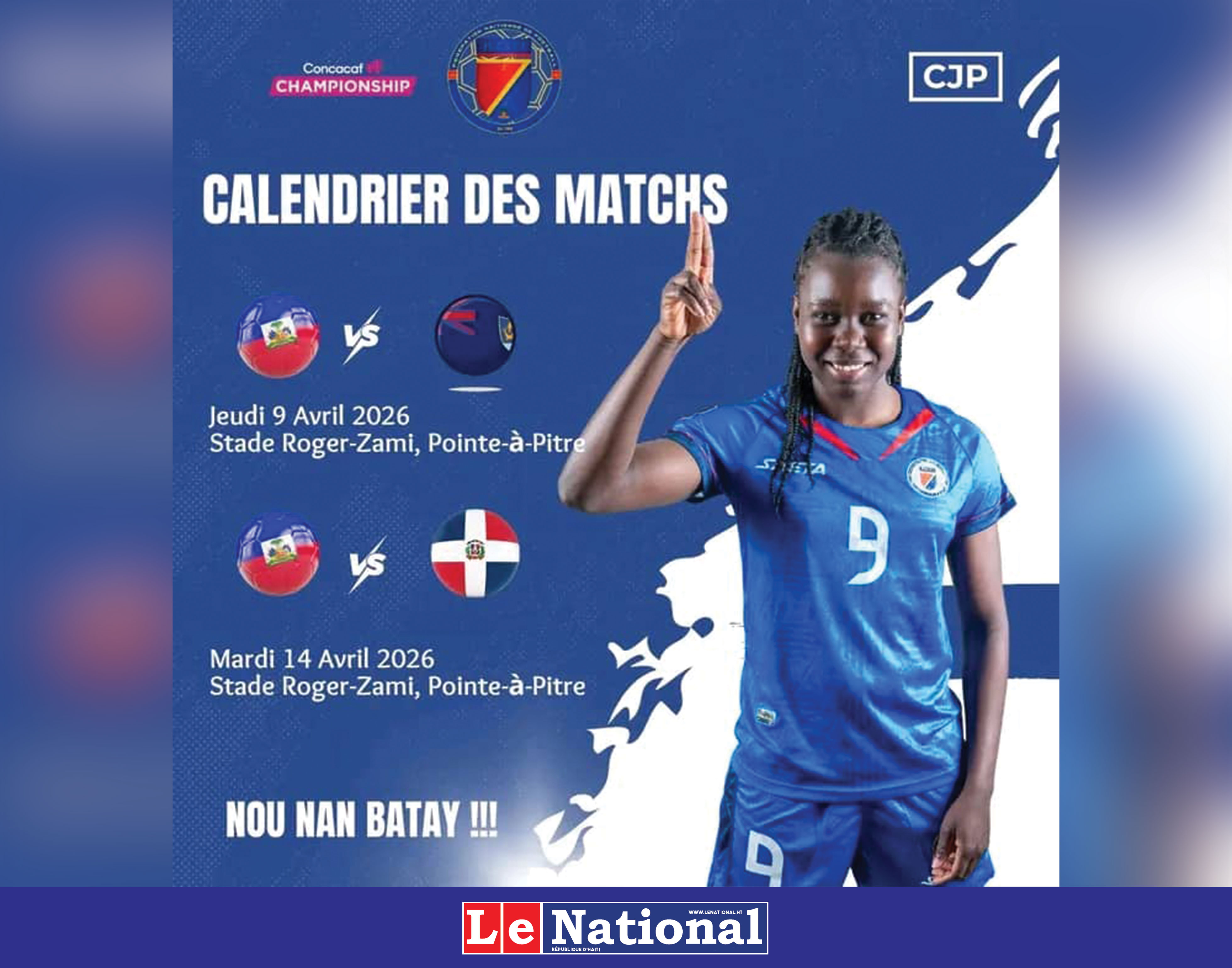 Les Grenadières joueront leurs deux prochains matchs en Guadeloupe