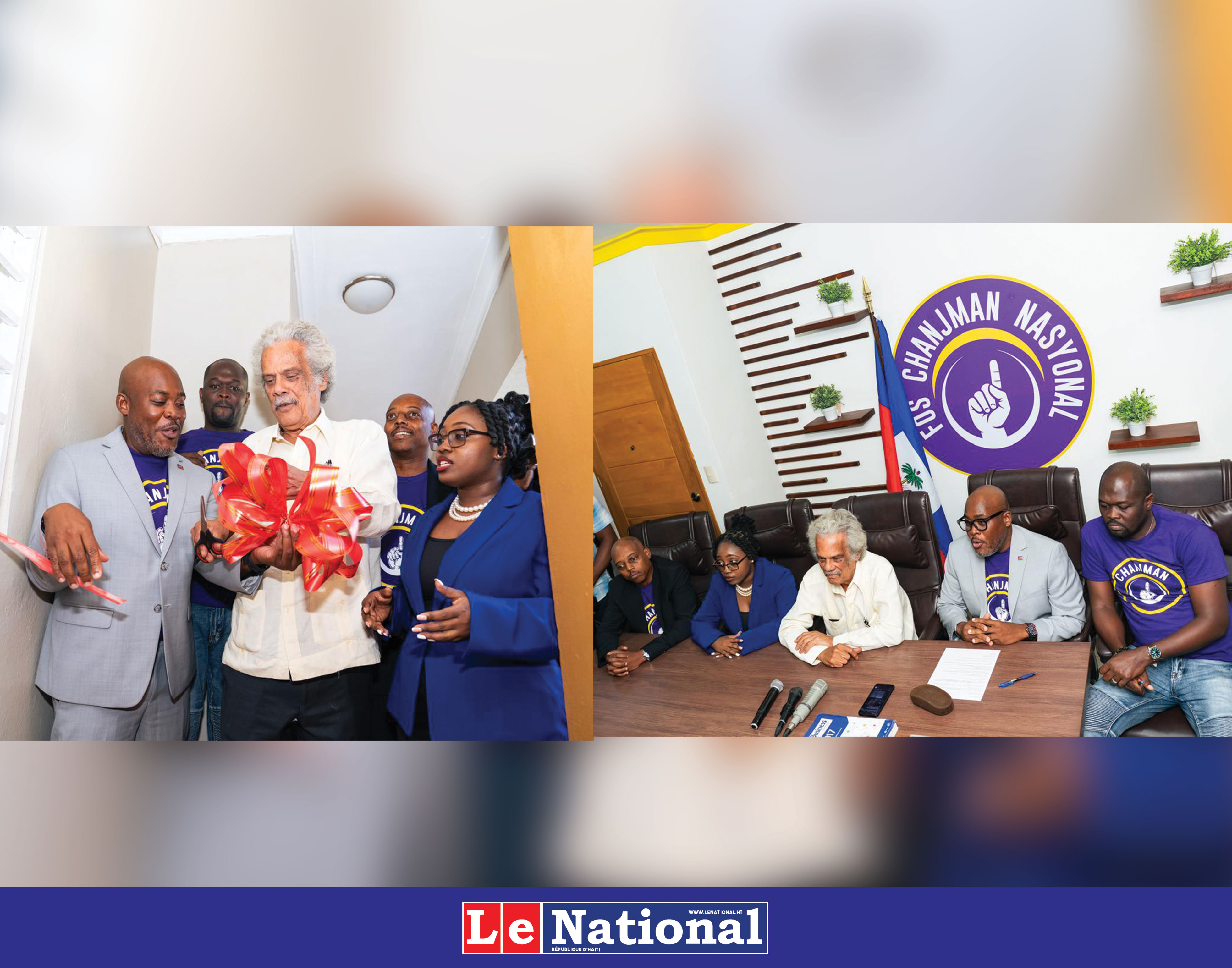 Le parti Force Changement National (FCN) inaugure son siège social à Pétion-Ville et réaffirme ses ambitions politiques