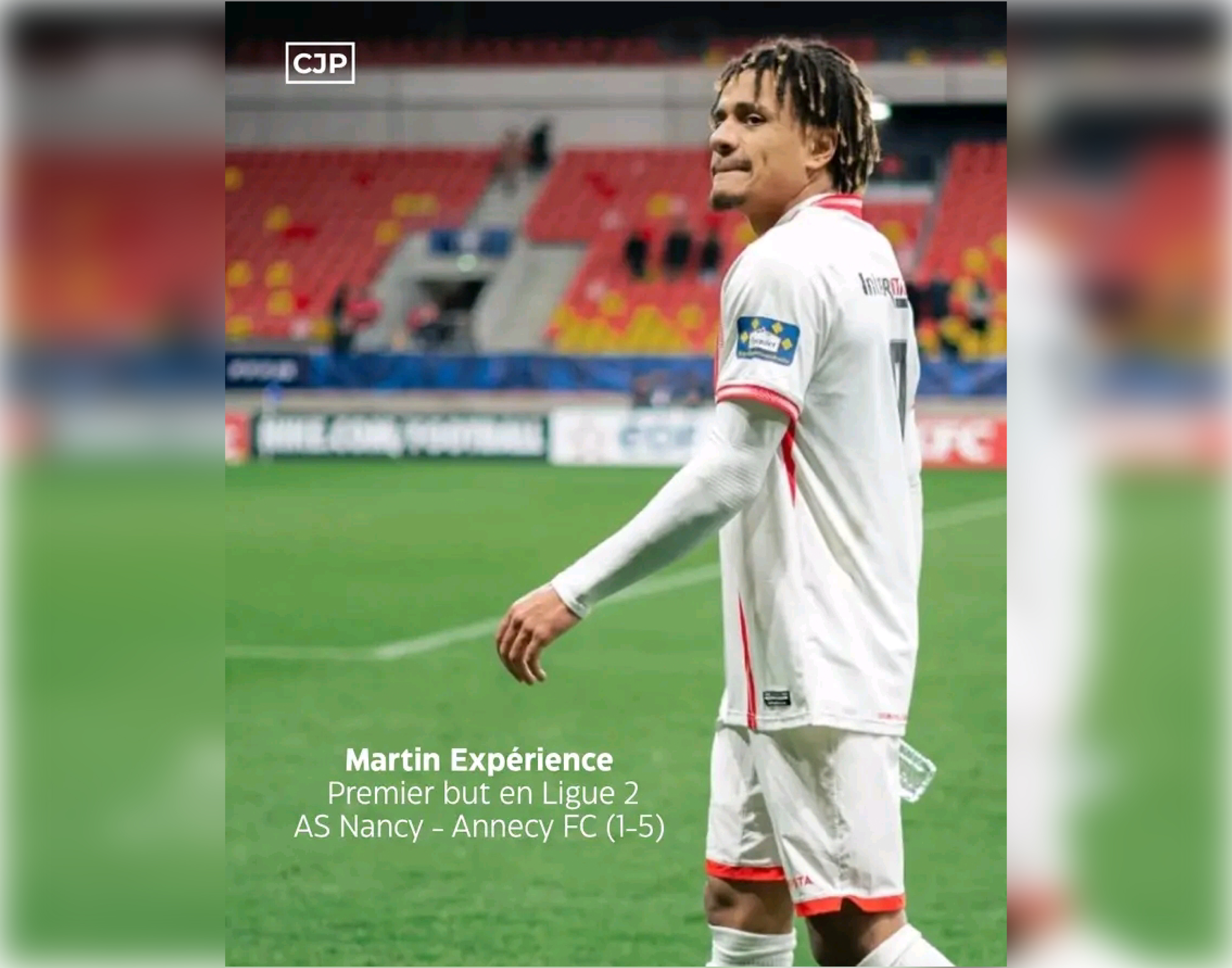 Martin Expérience marque son premier but en Ligue 2