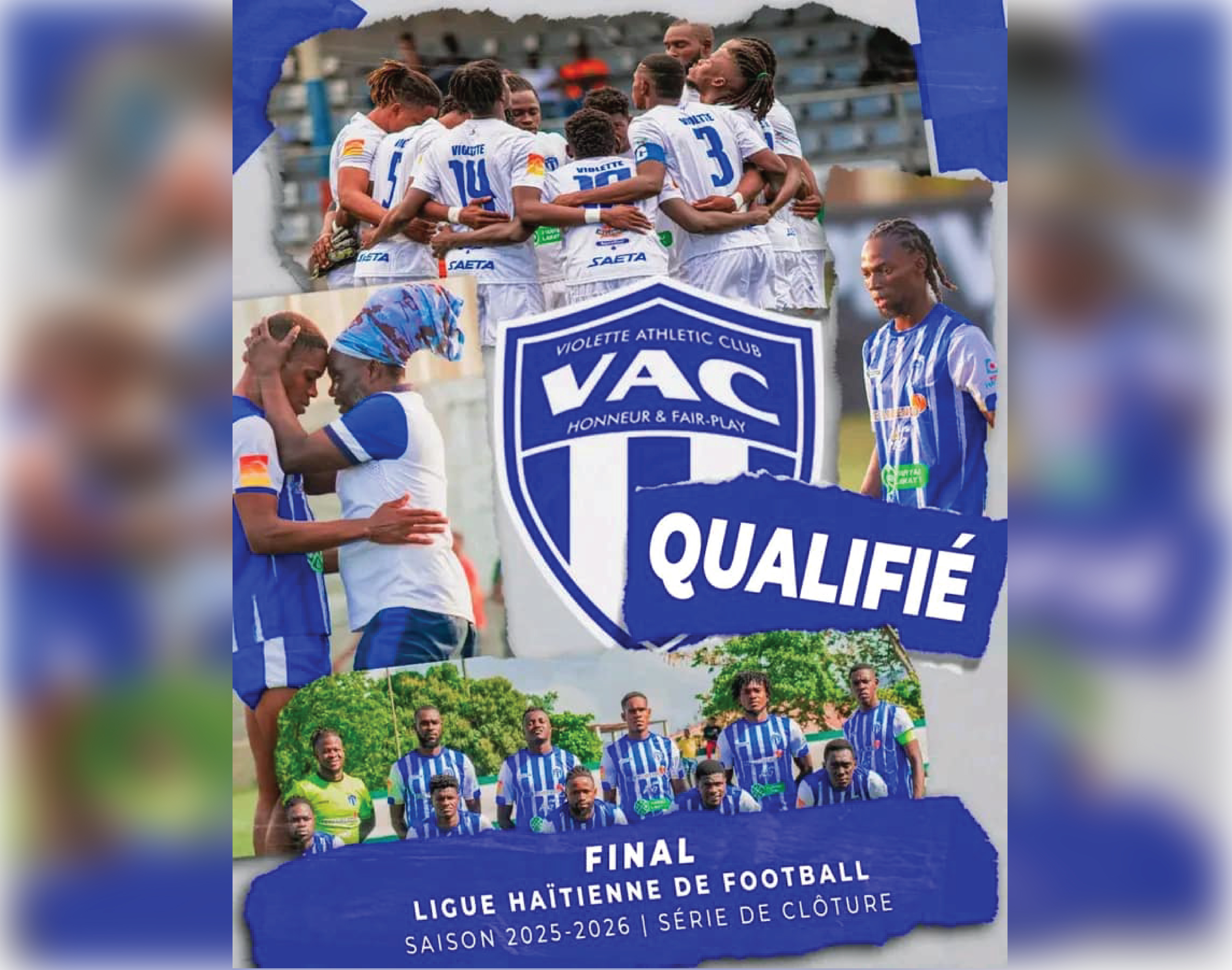 Le Violette AC qualifié pour la finale