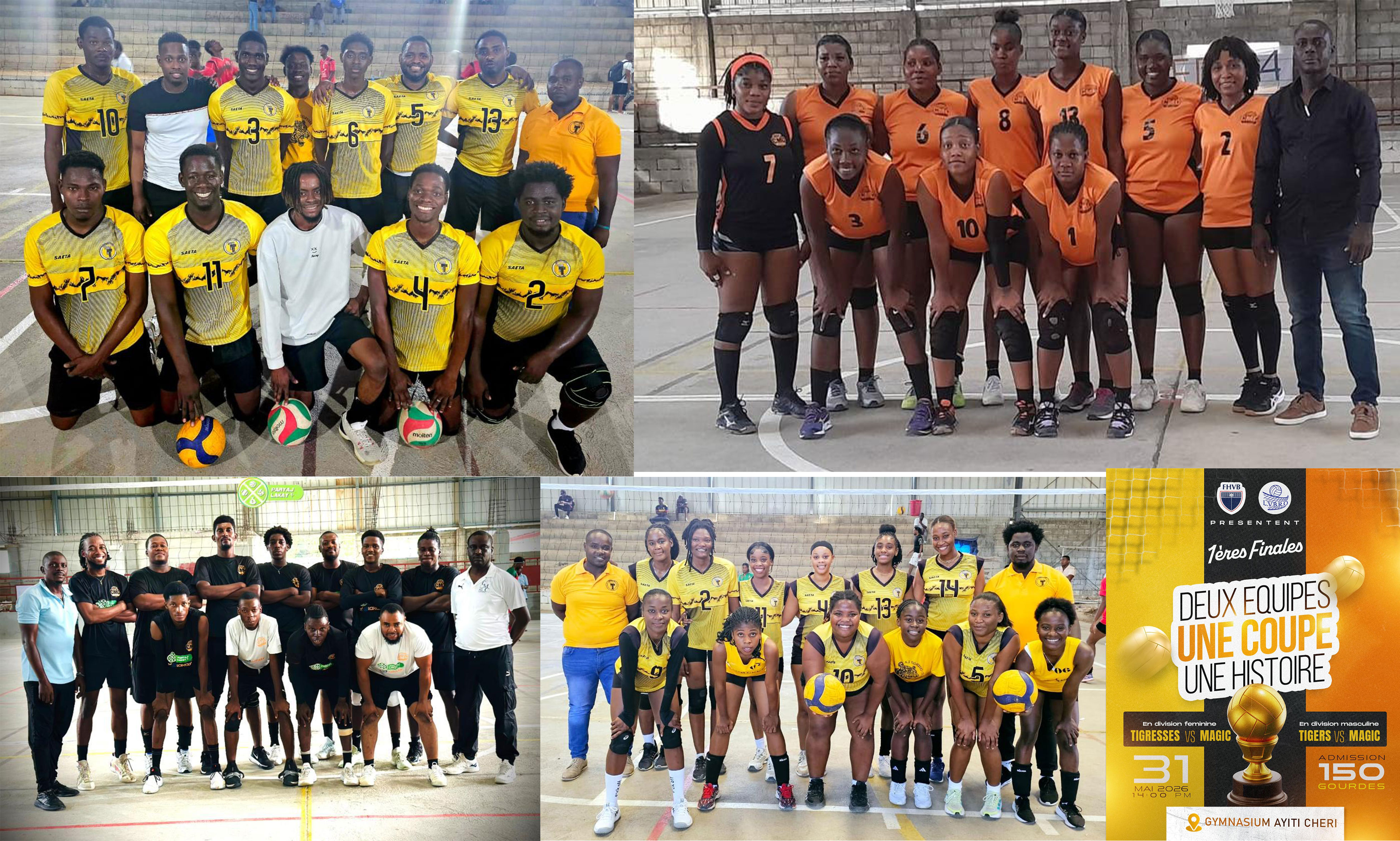 Deux finales palpitantes entre les deux meilleures équipes du championnat !