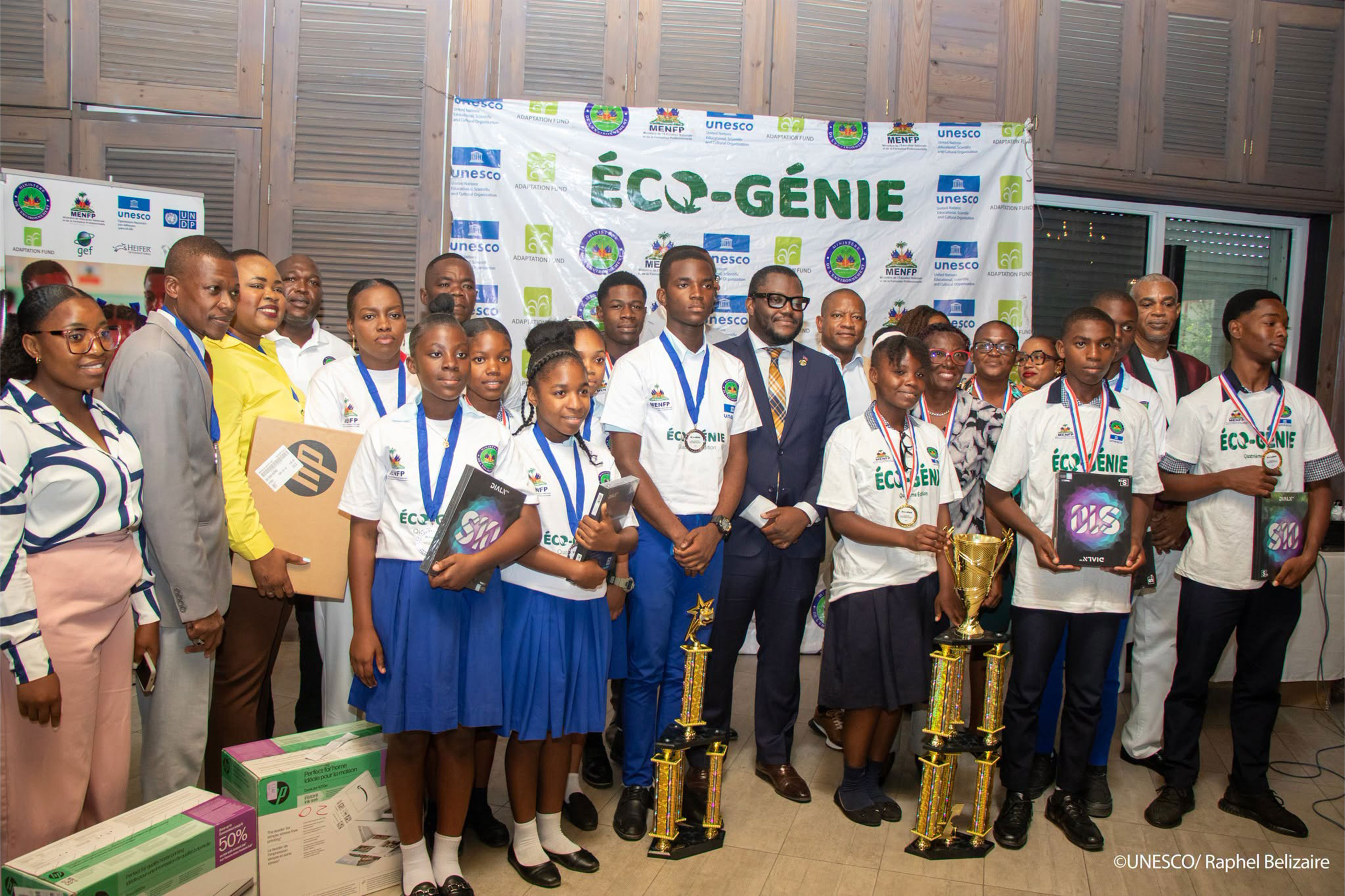 Eco-Génie : L’École nationale Lélia Lhérisson sacrée championne pour le département de l’Ouest