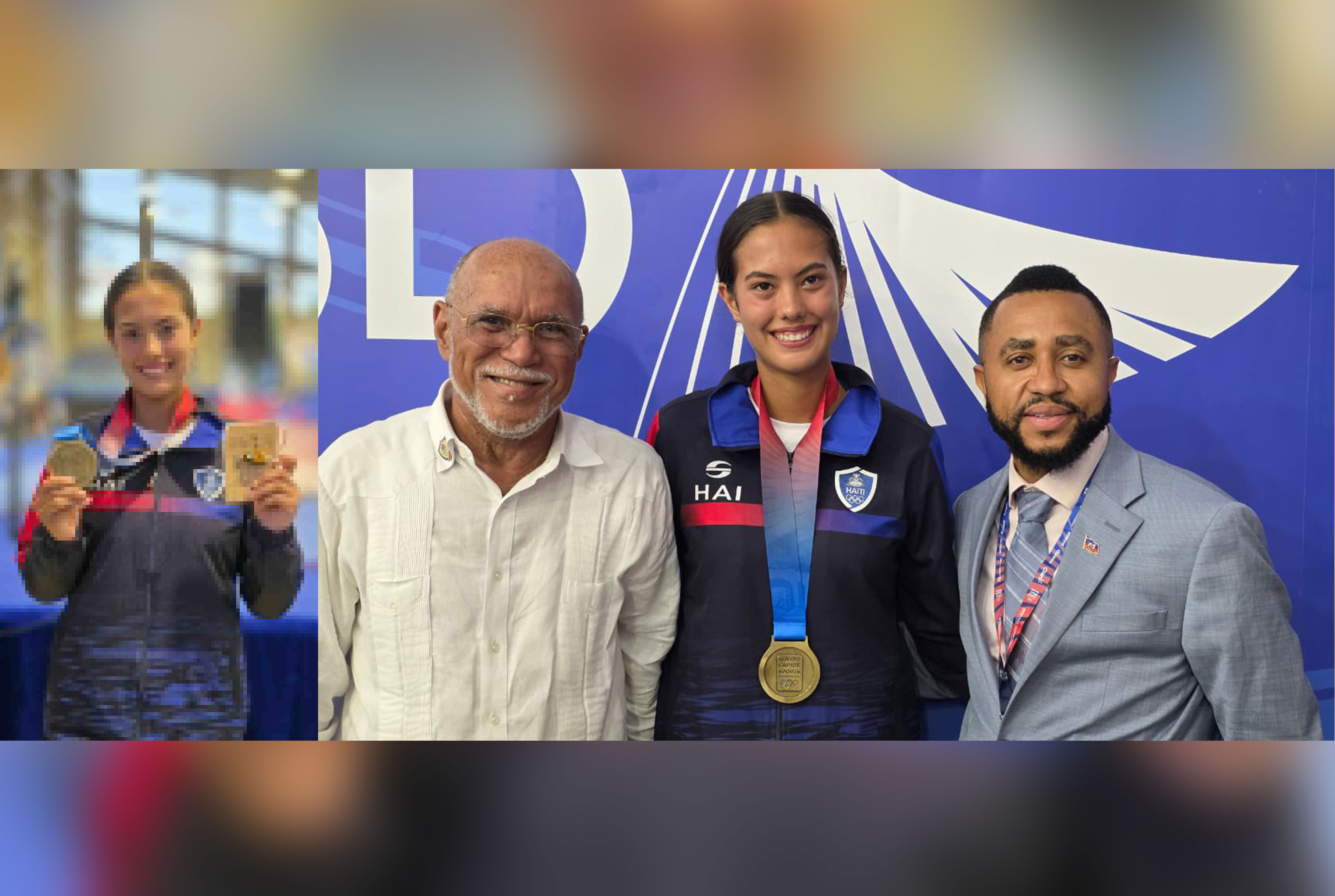 Jessica Lee offre à Haïti sa première médaille d’or