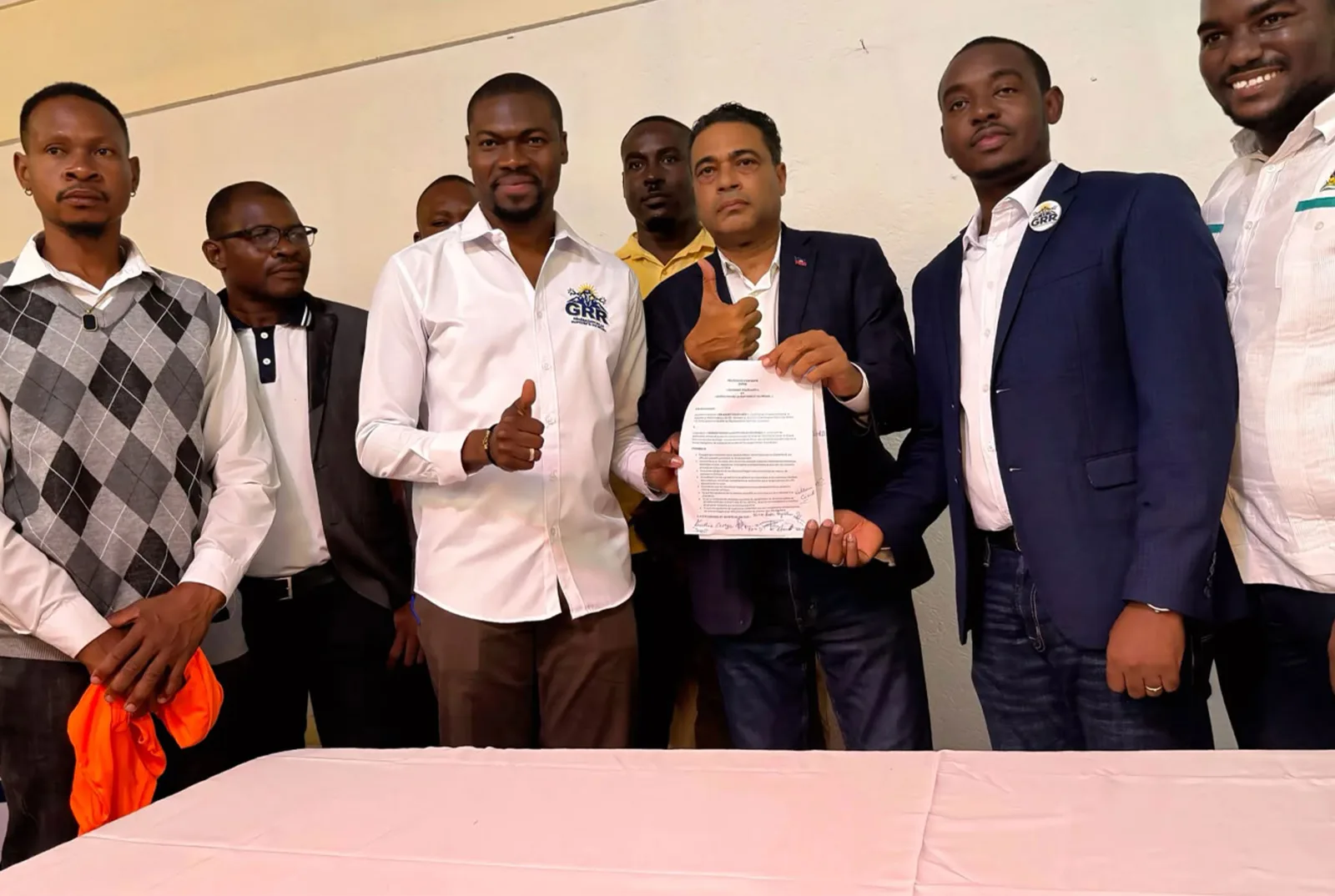 Nord : Protocole d'accord entre le groupement politique En Avant pour Haïti et la GRR