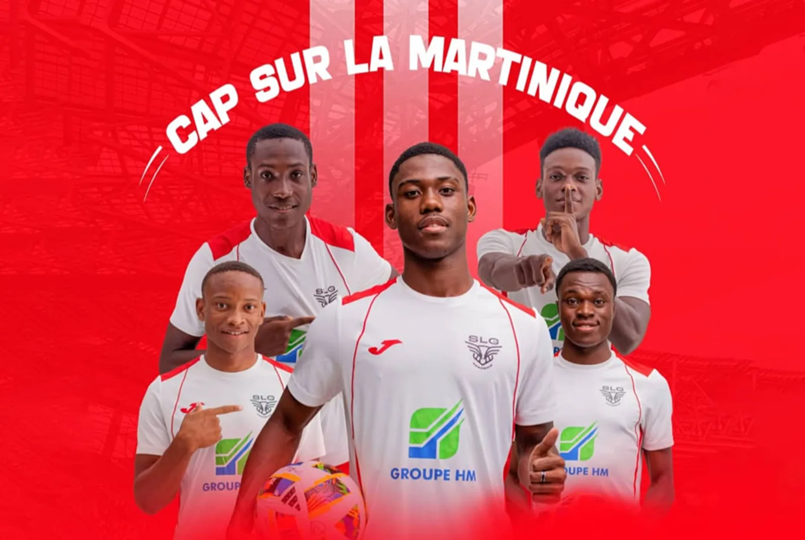 SLG Académie : cinq jeunes talents haïtiens rejoignent la Martinique