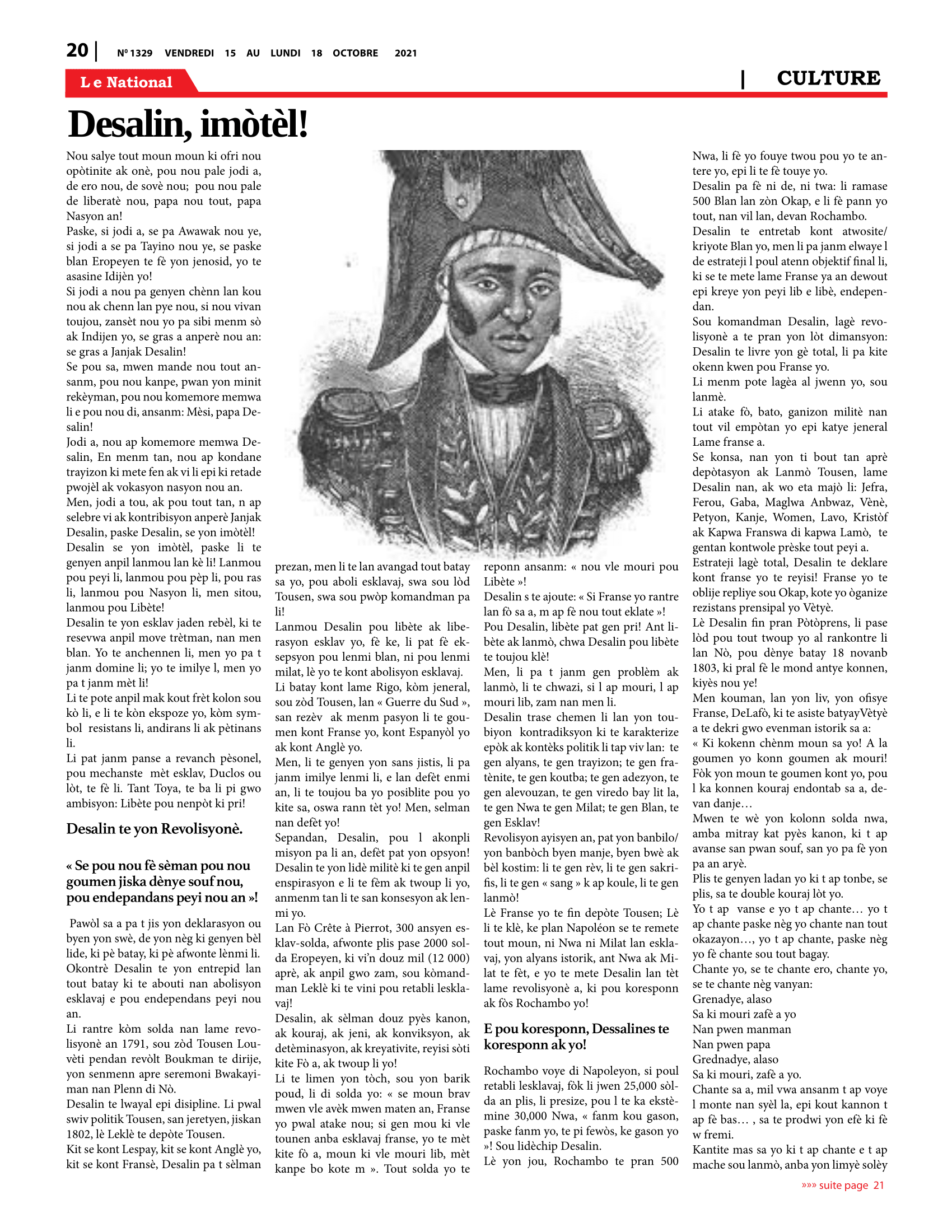 Page 20 de l'édition 1329