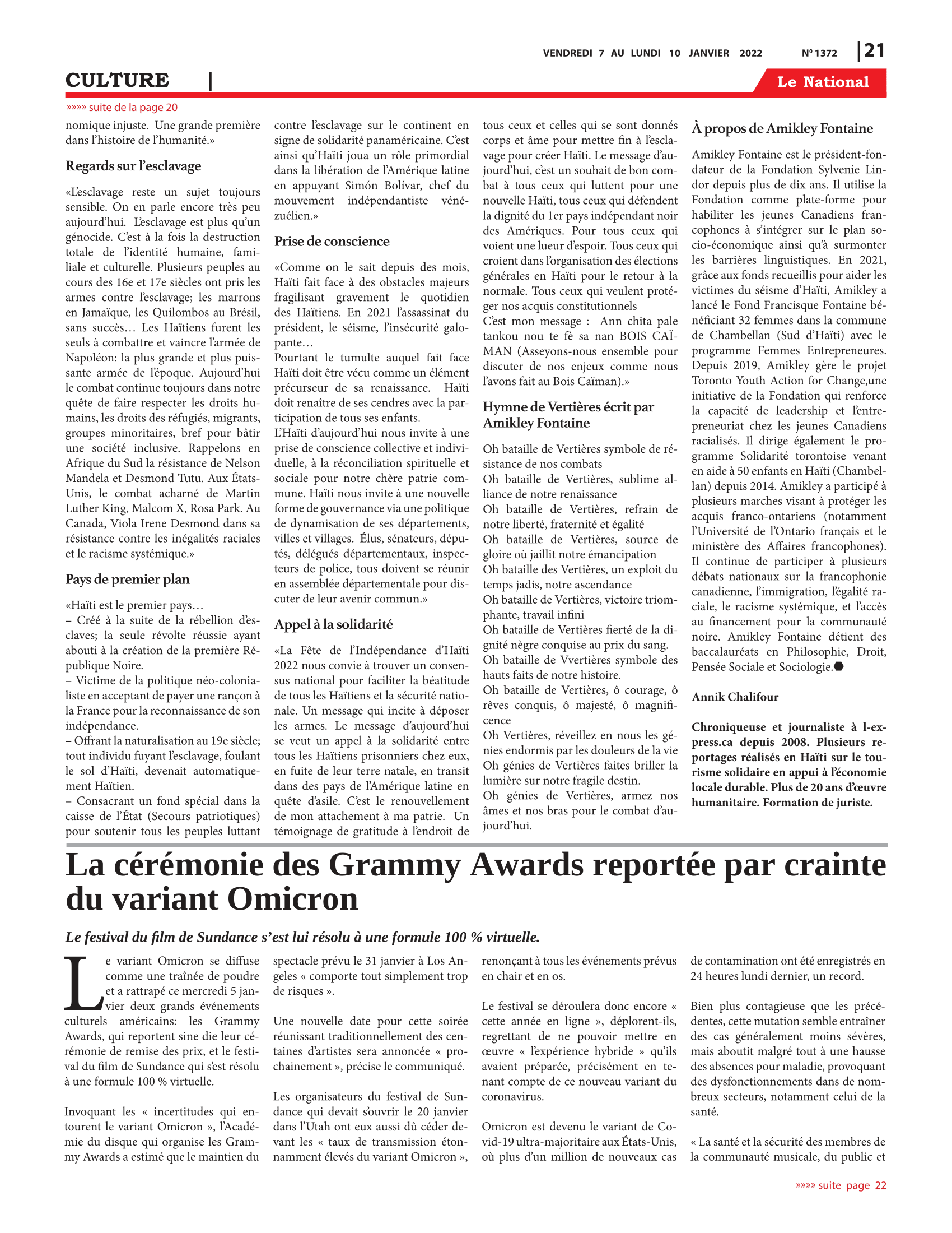 Page 21 de l'édition 1372