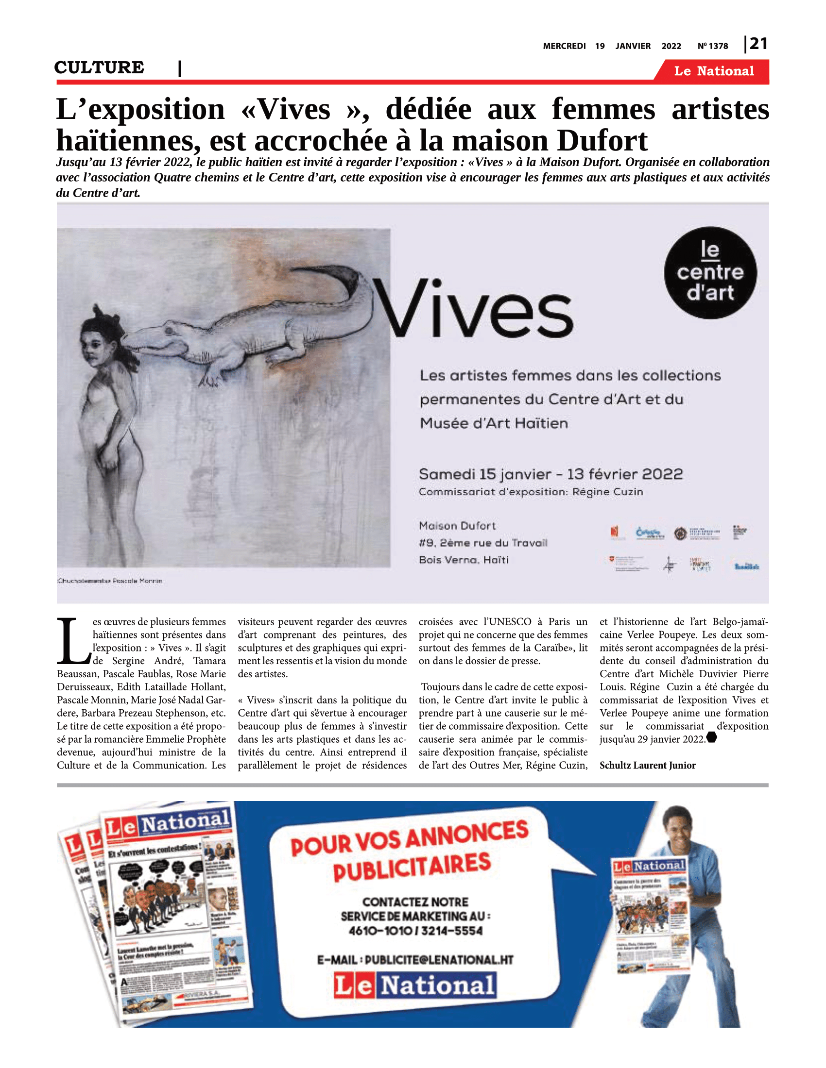 Page 21 de l'édition 1378
