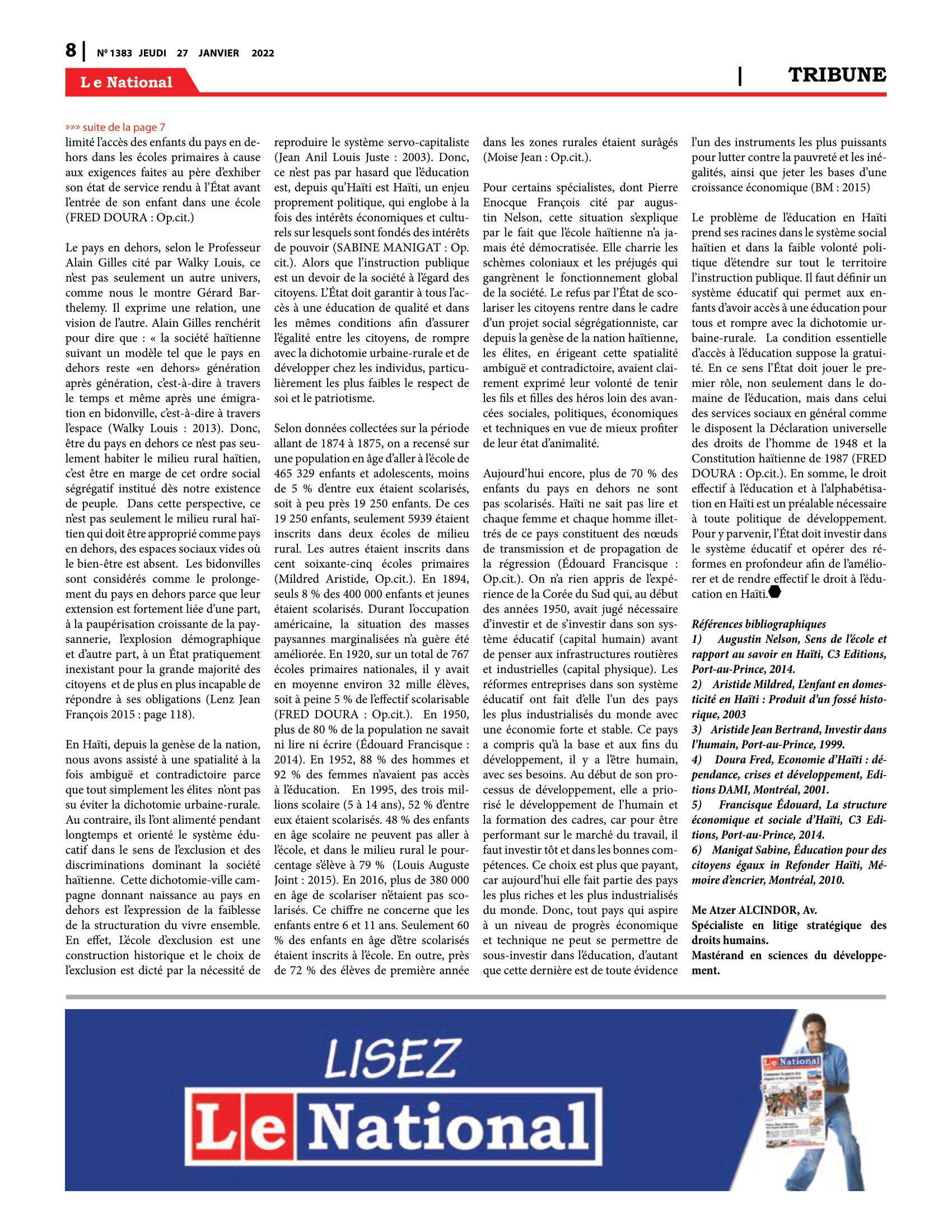 Page 8 de l'édition 1383