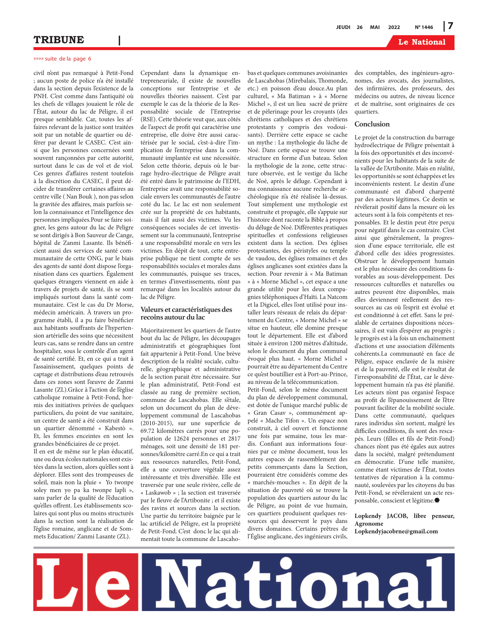 Page 7 de l'édition 1446