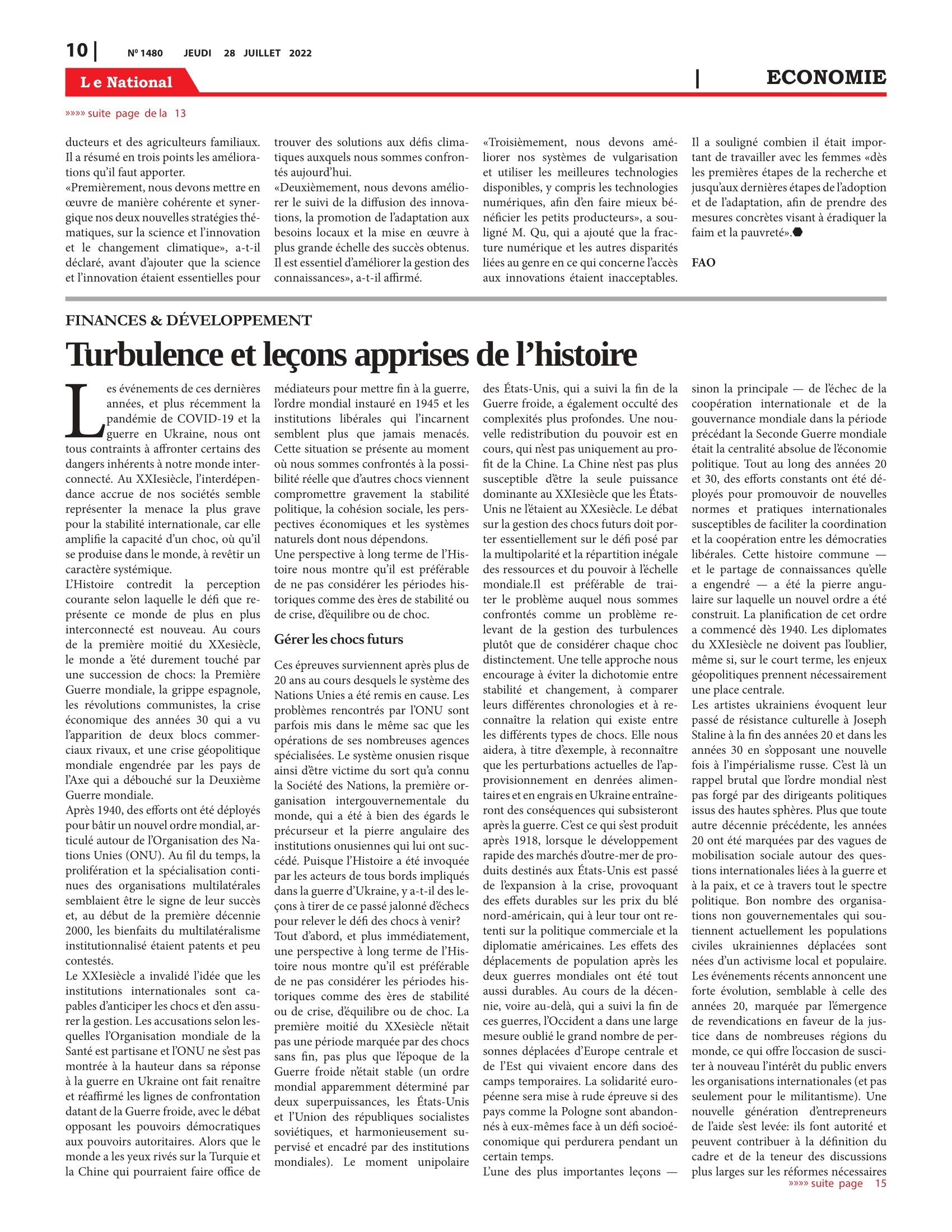Page 10 de l'édition 1480
