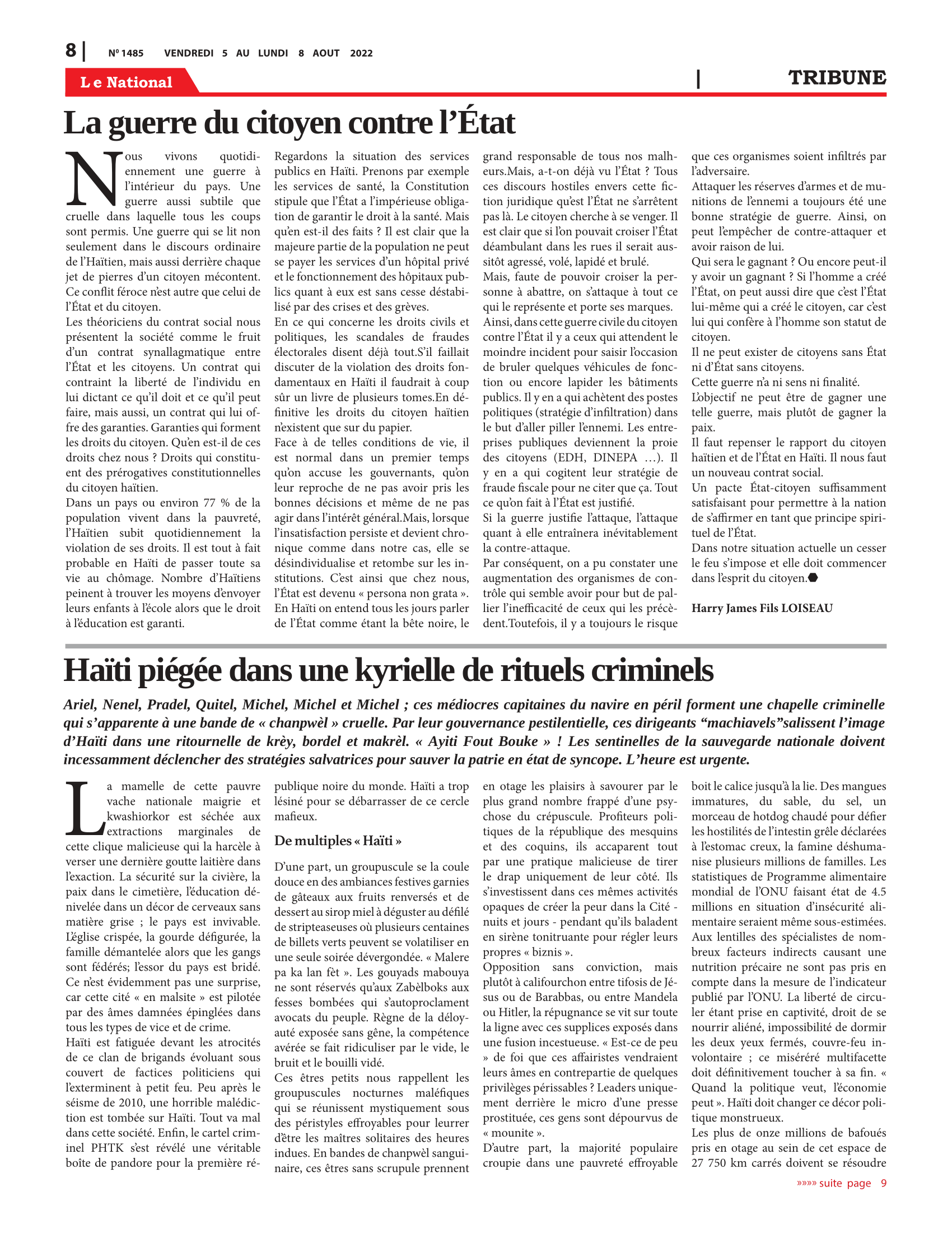 Page 8 de l'édition 1485