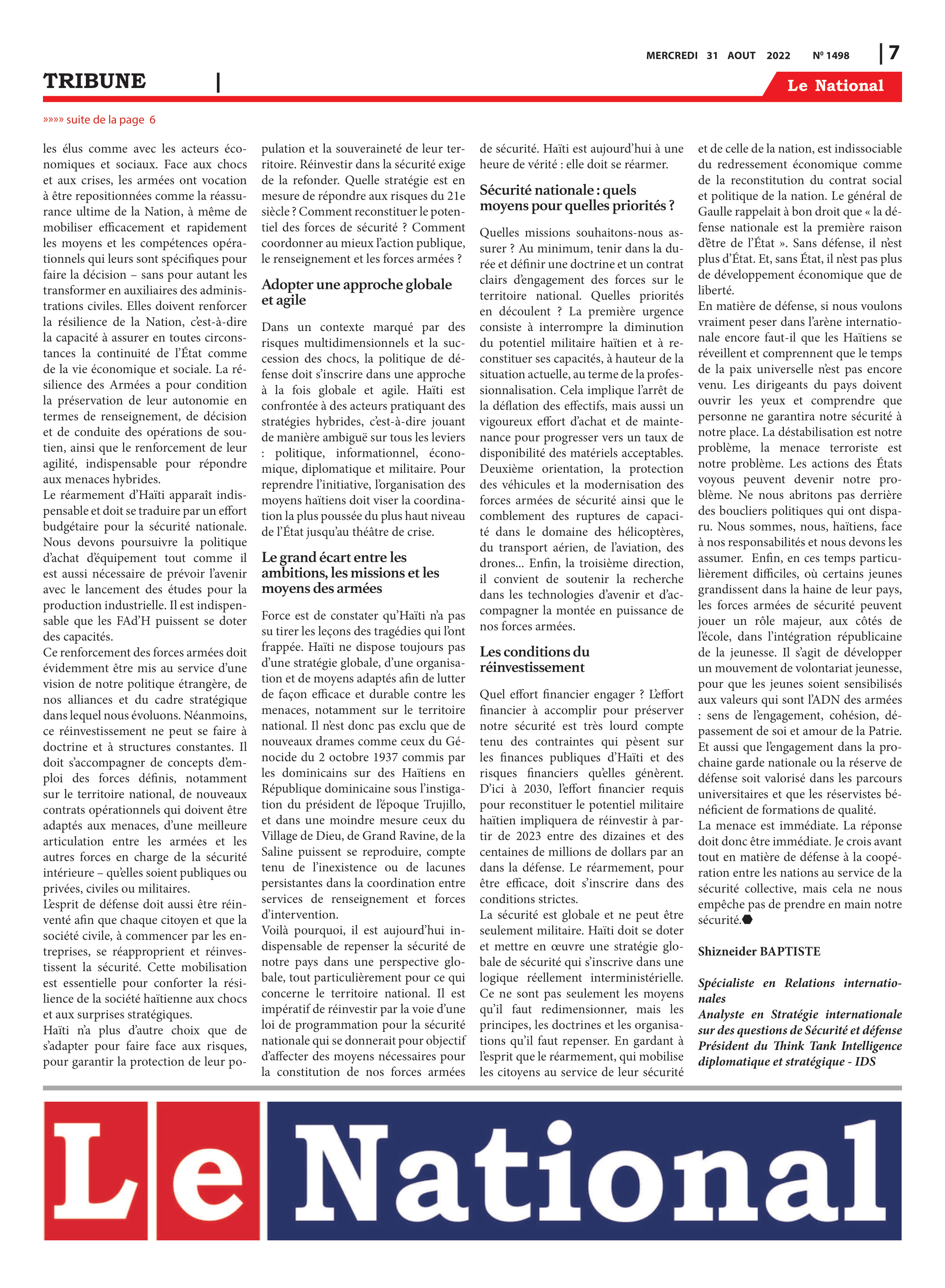 Page 7 de l'édition 1498