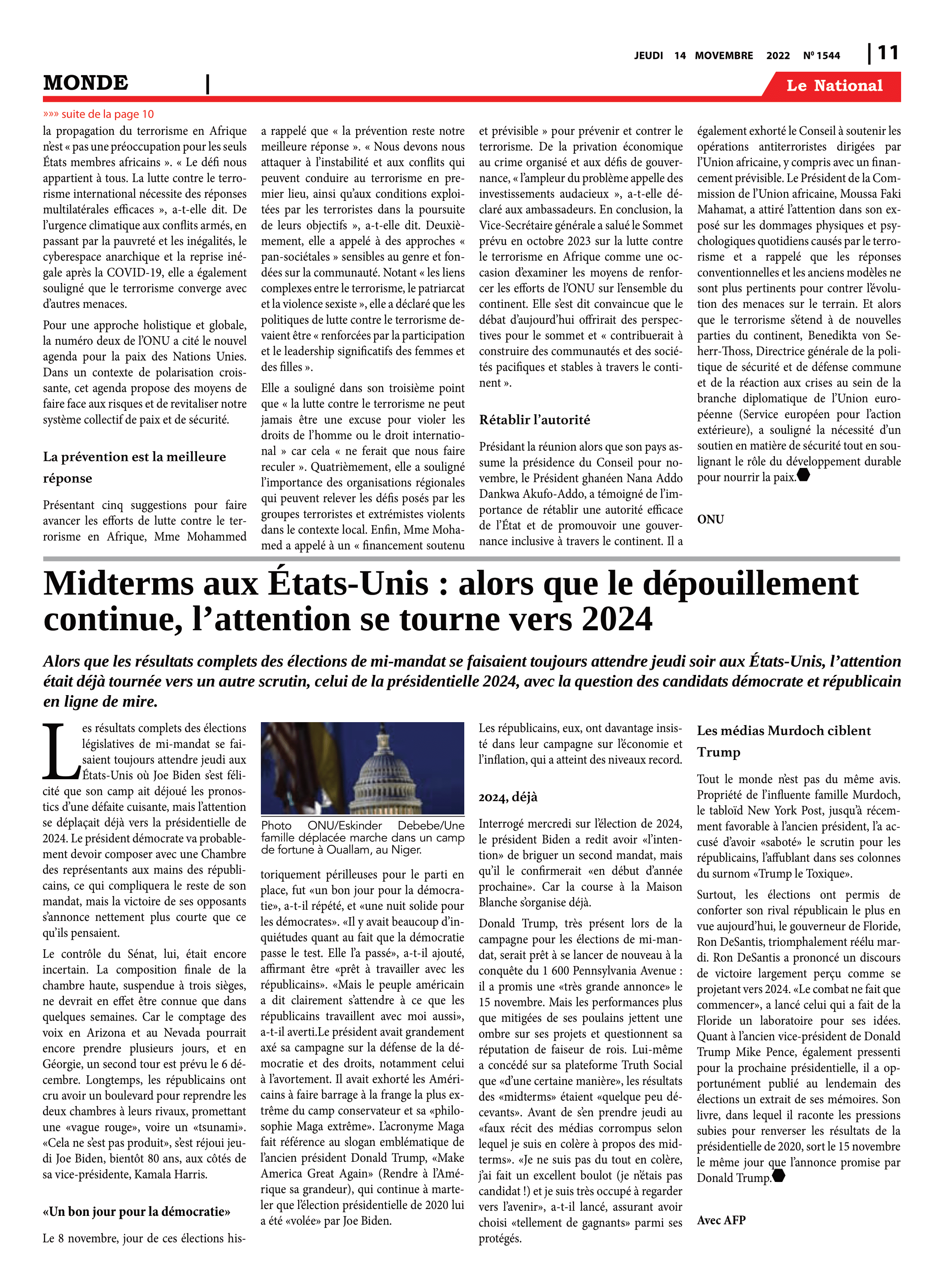 Page 11 de l'édition 1544