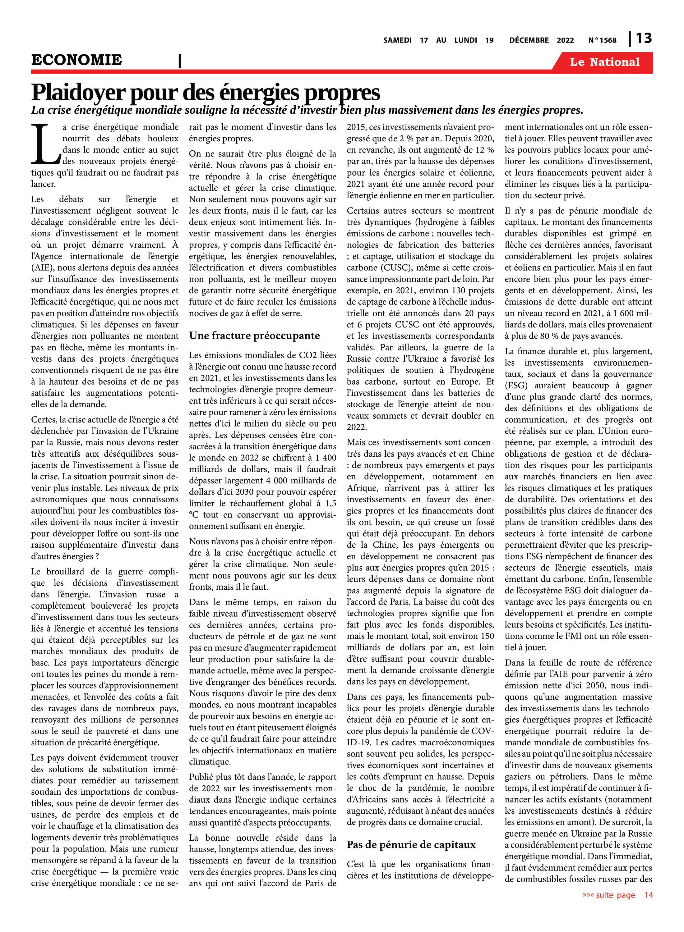 Page 13 de l'édition 1568