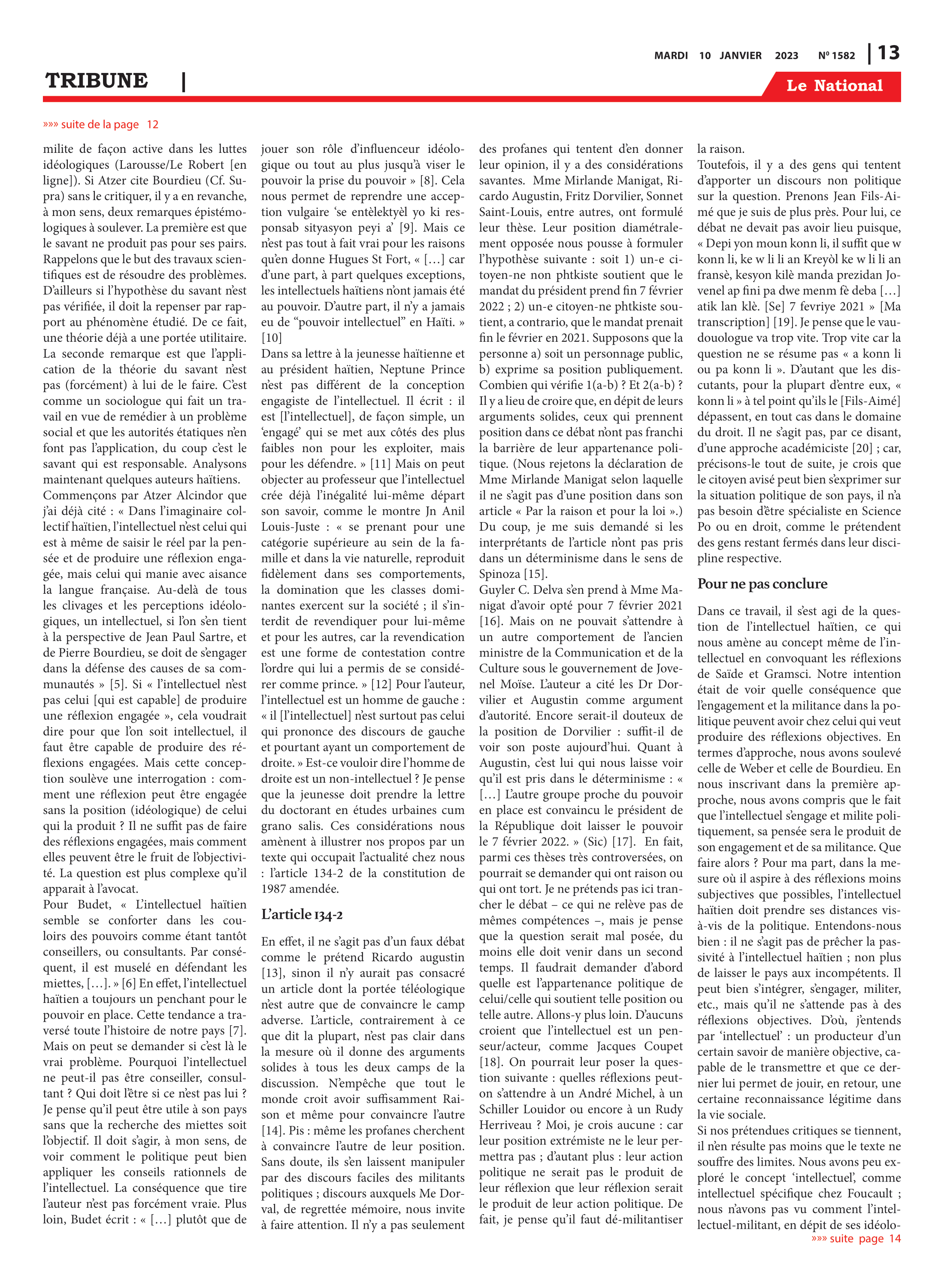 Page 13 de l'édition 1582