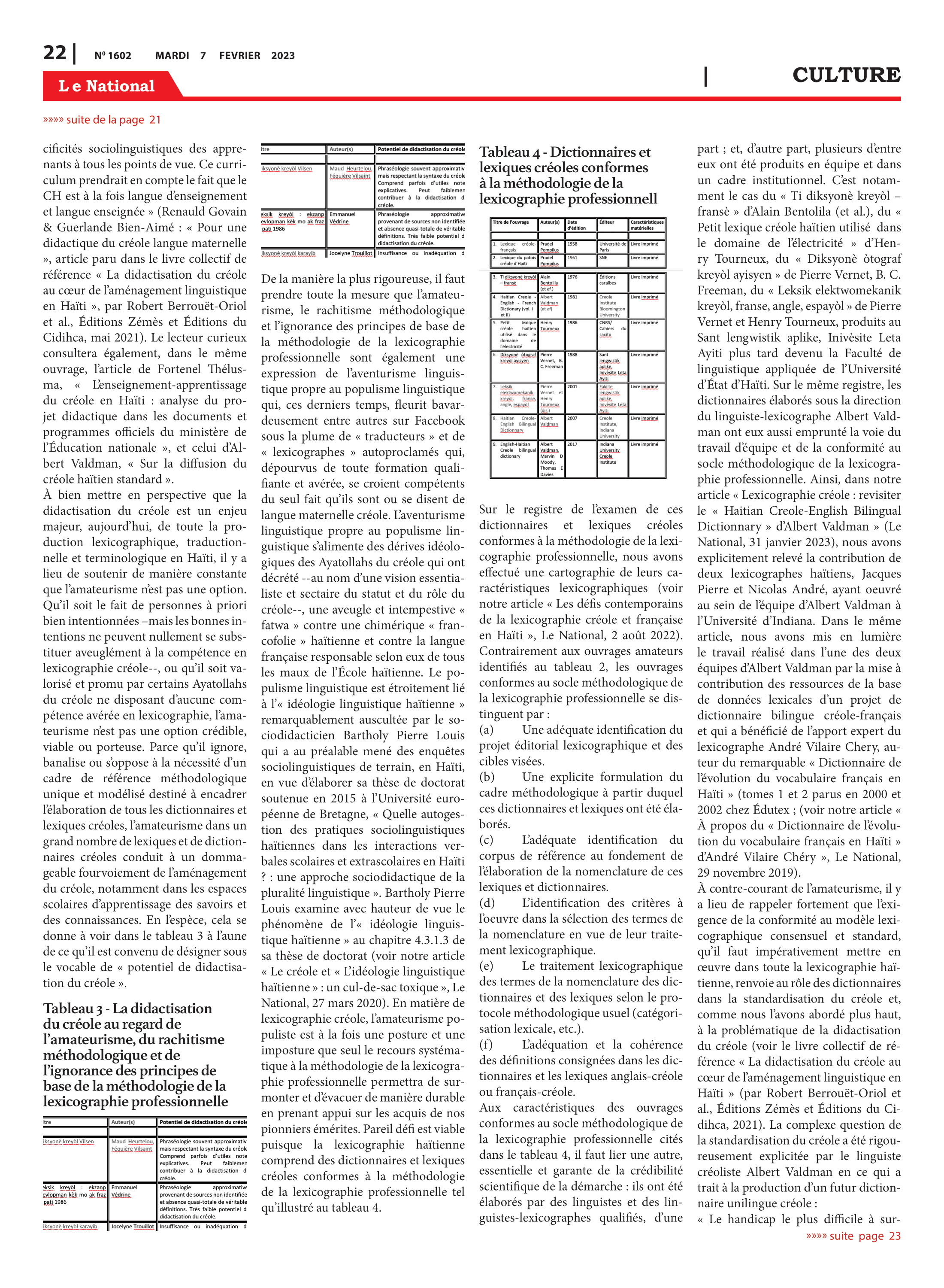 Page 22 de l'édition 1602