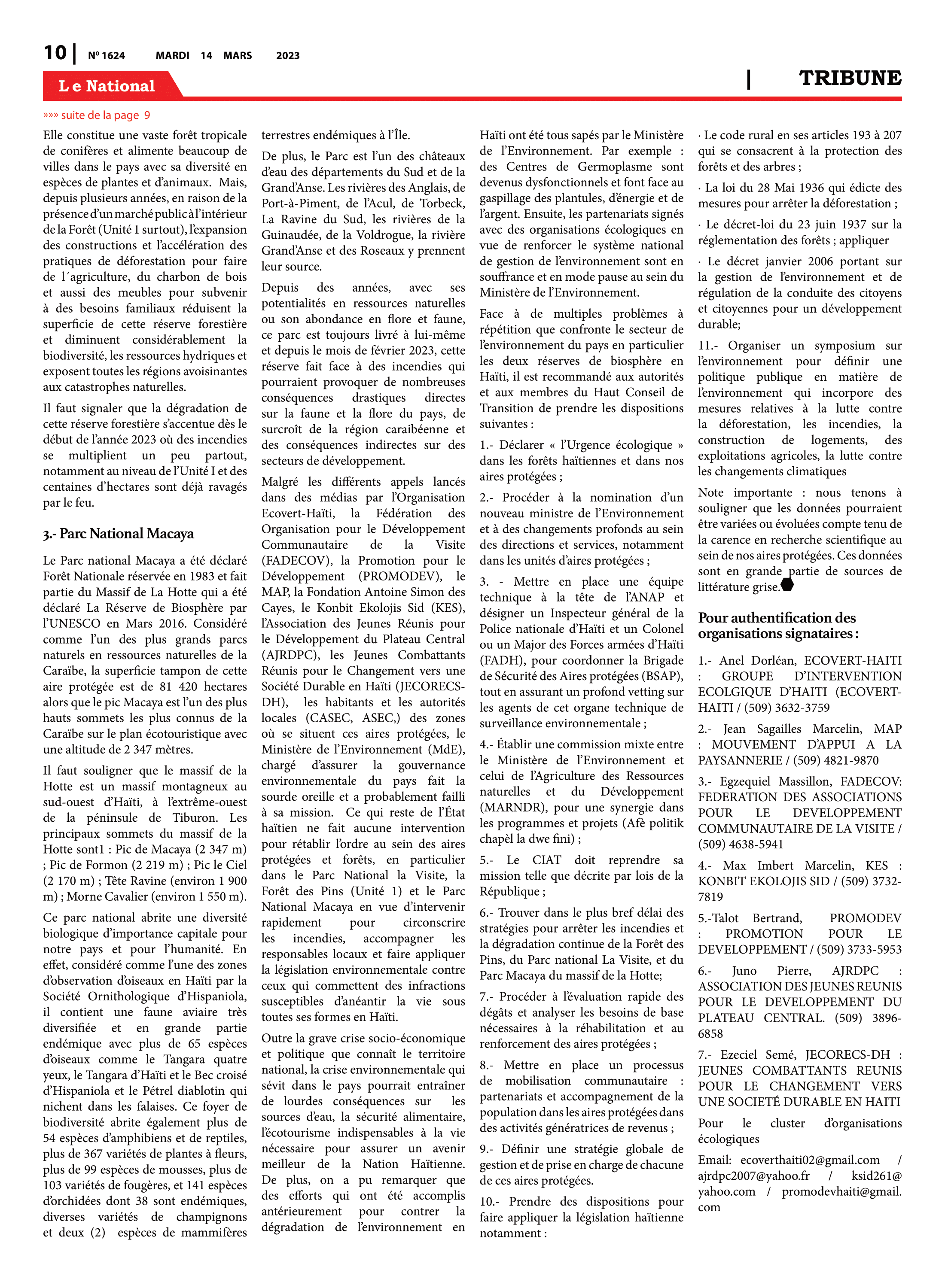 Page 10 de l'édition 1624
