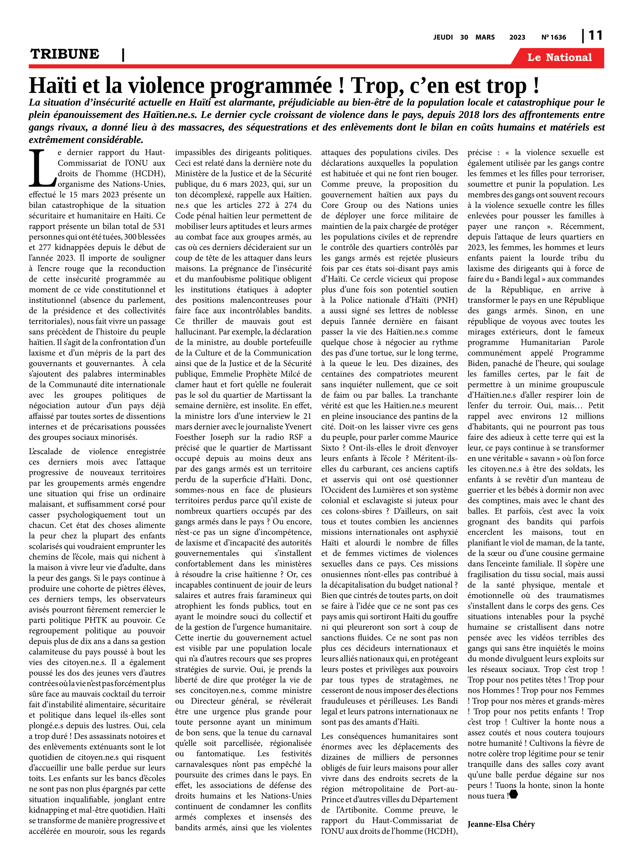 Page 11 de l'édition 1636