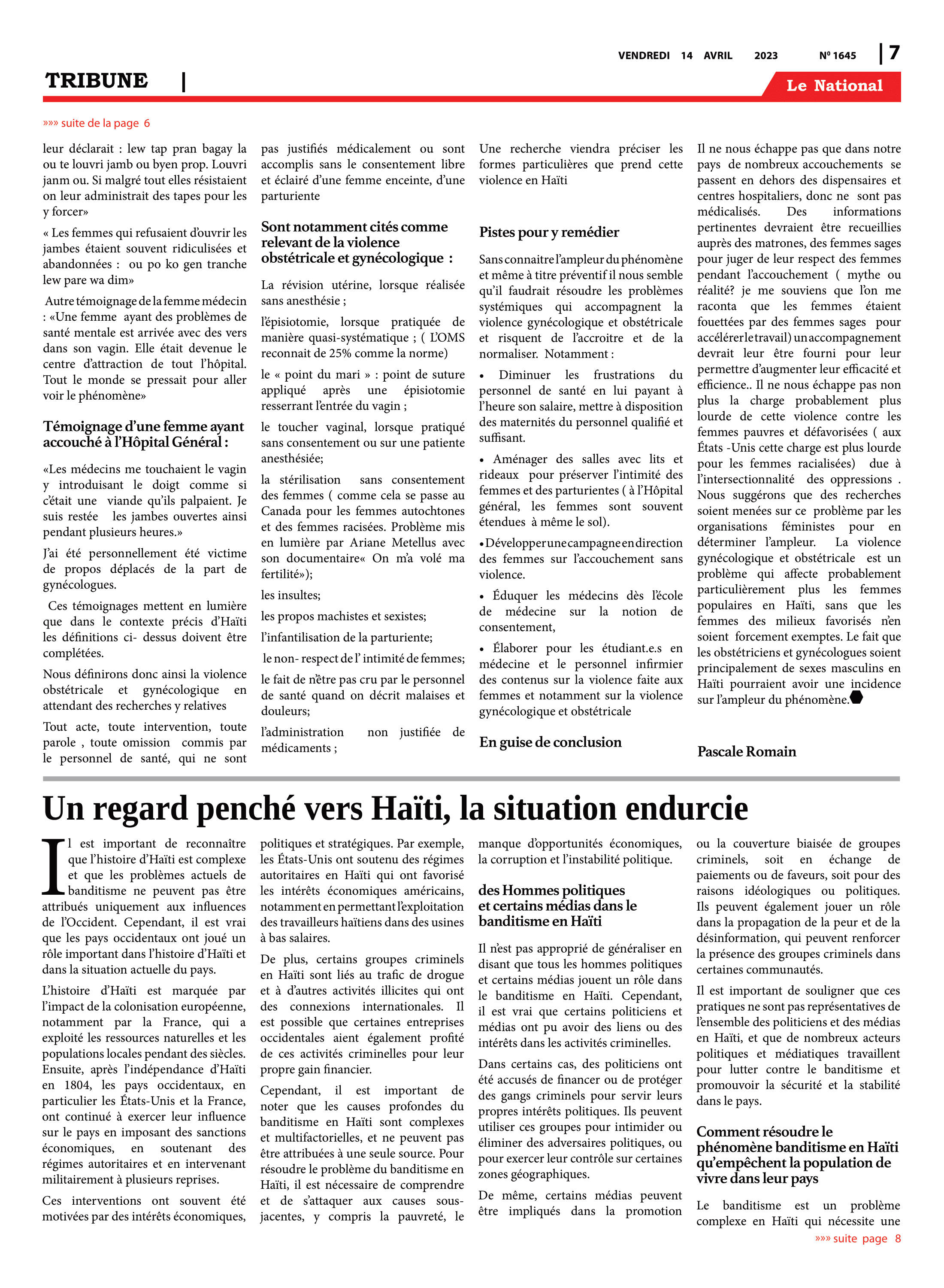 Page 7 de l'édition 1645