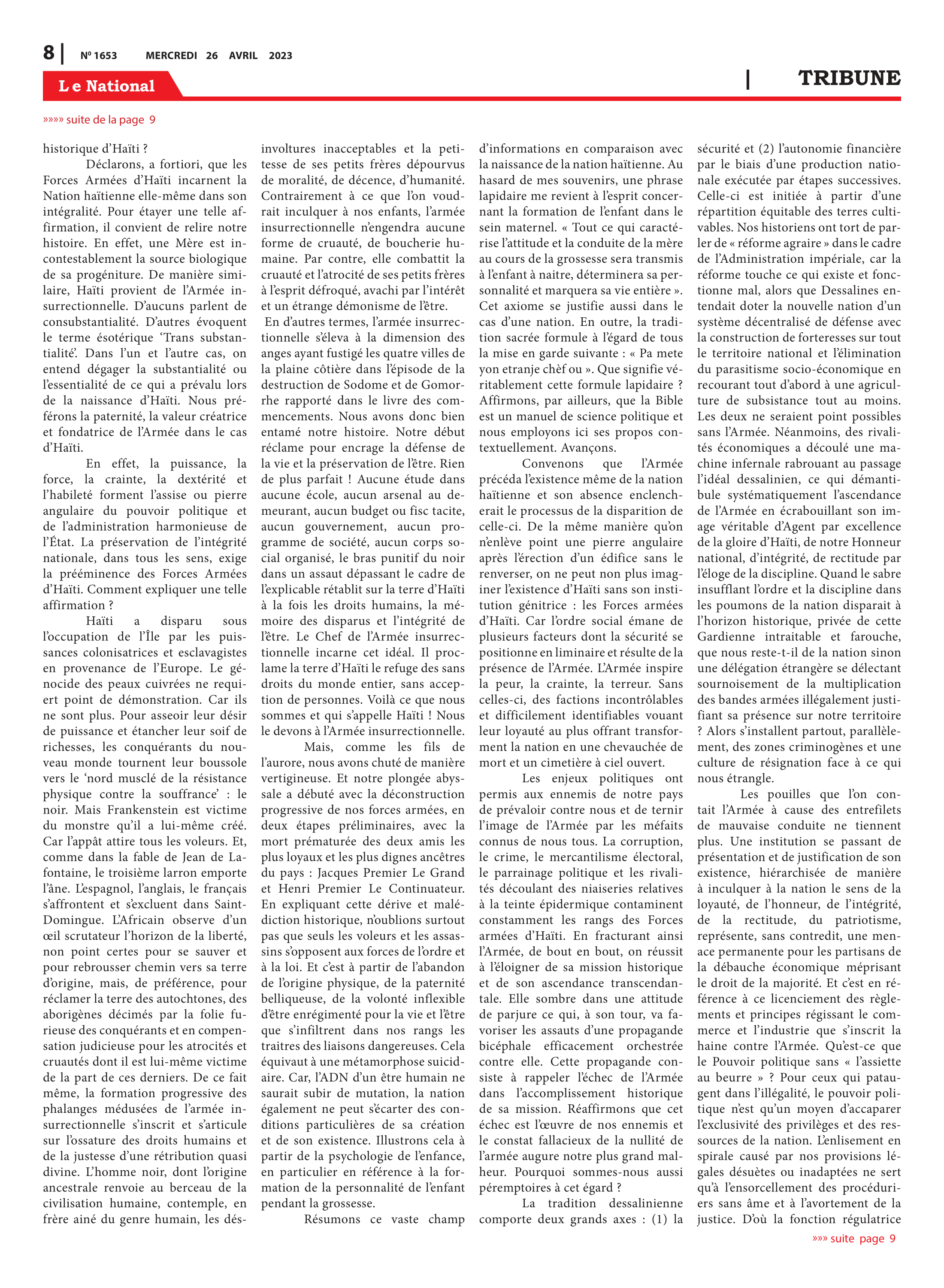 Page 8 de l'édition 1653